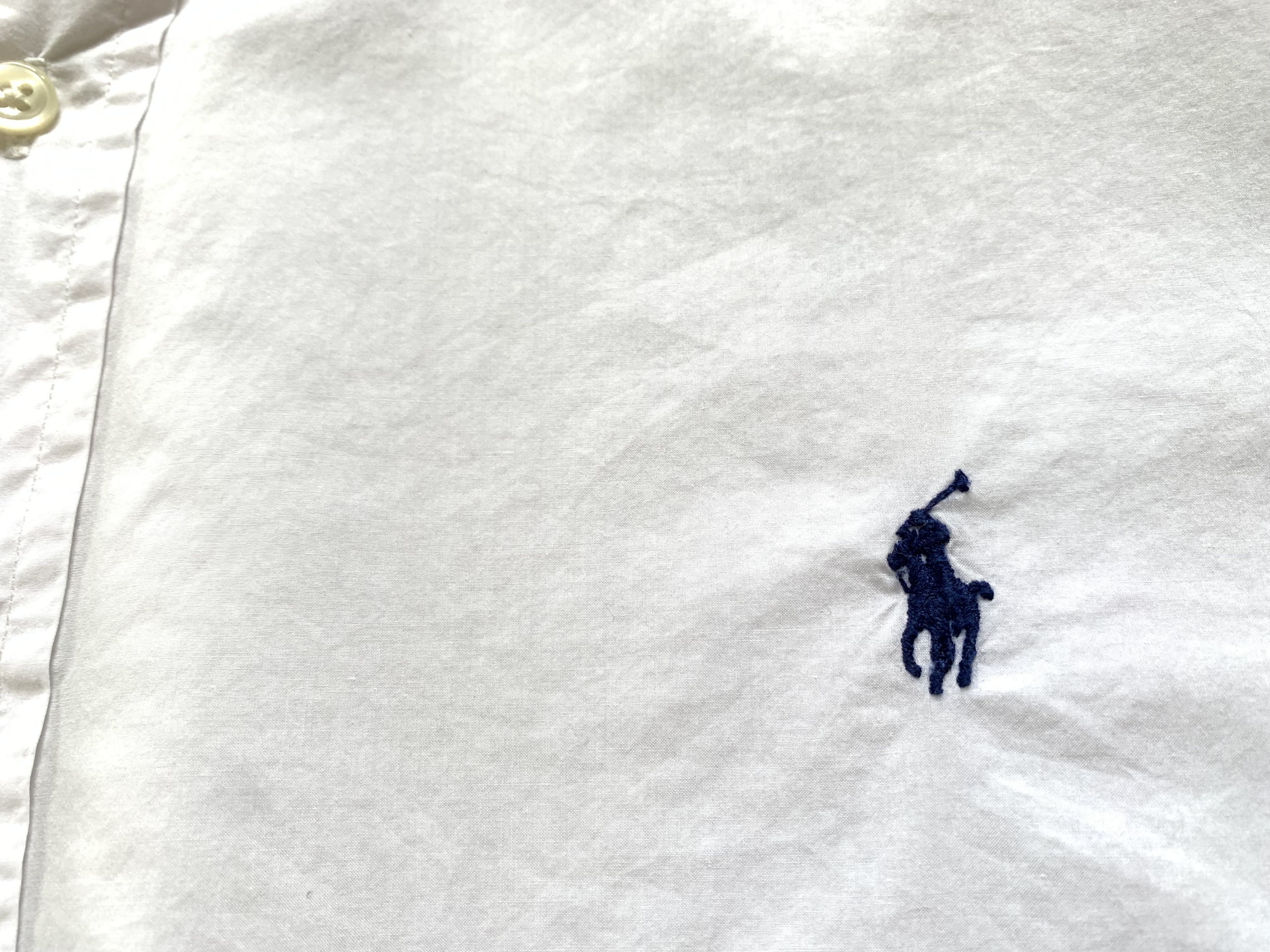Polo Ralph Lauren × Ralph Lauren × Vintage Polo Ralph Lauren Vintage Cotton Short Sleeve Shirt Size US XL / EU 56 / 4 - 5 Thumbnail