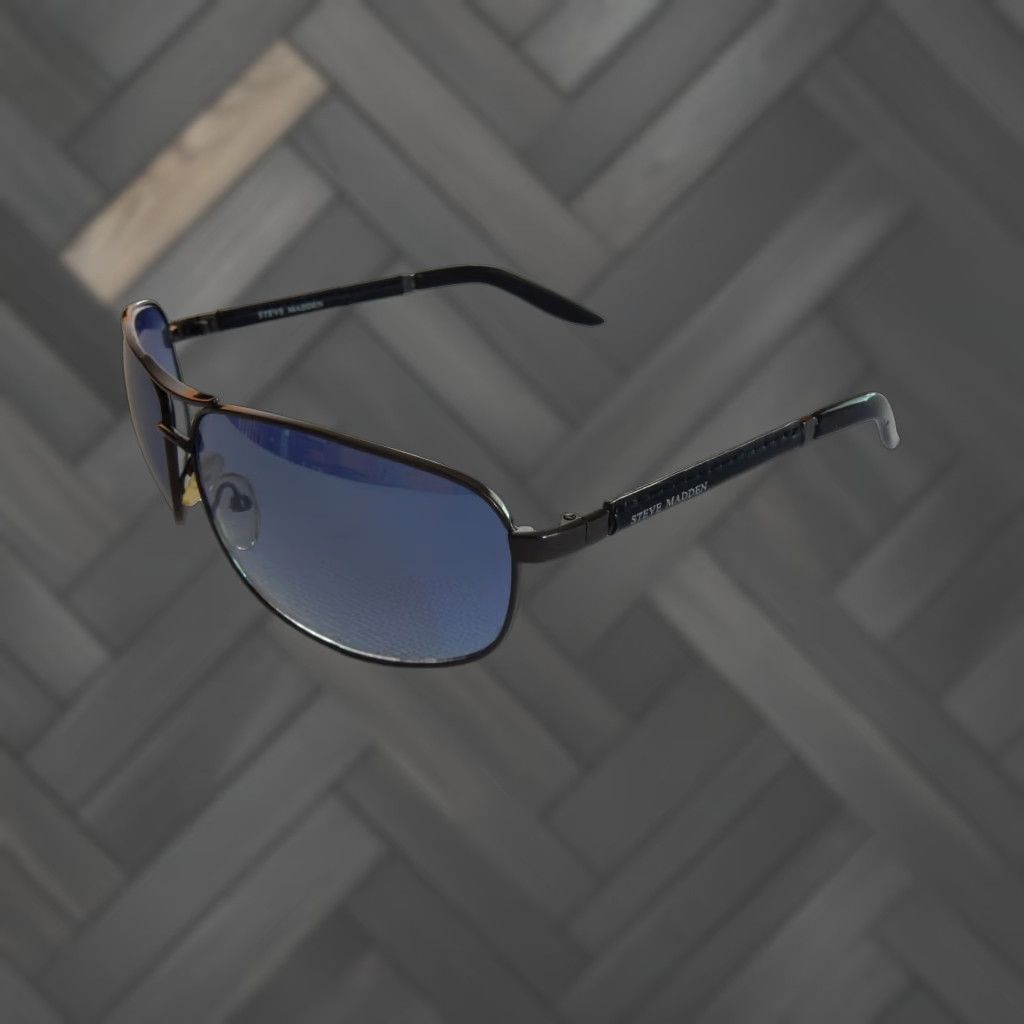 Steve Madden Steve Madden Women Sunglasses Black UV Protection Fashion Accessories Size ONE SIZE - 1 Thumbnail