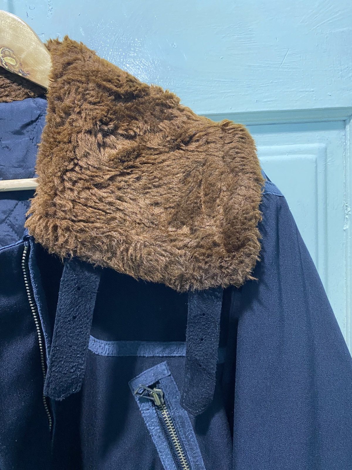 Jean Paul Gaultier Rare Jean Paul Gaultier Femme Faux Fur Aviator Flight Jacket Size L / US 10 / IT 46 - 7 Thumbnail