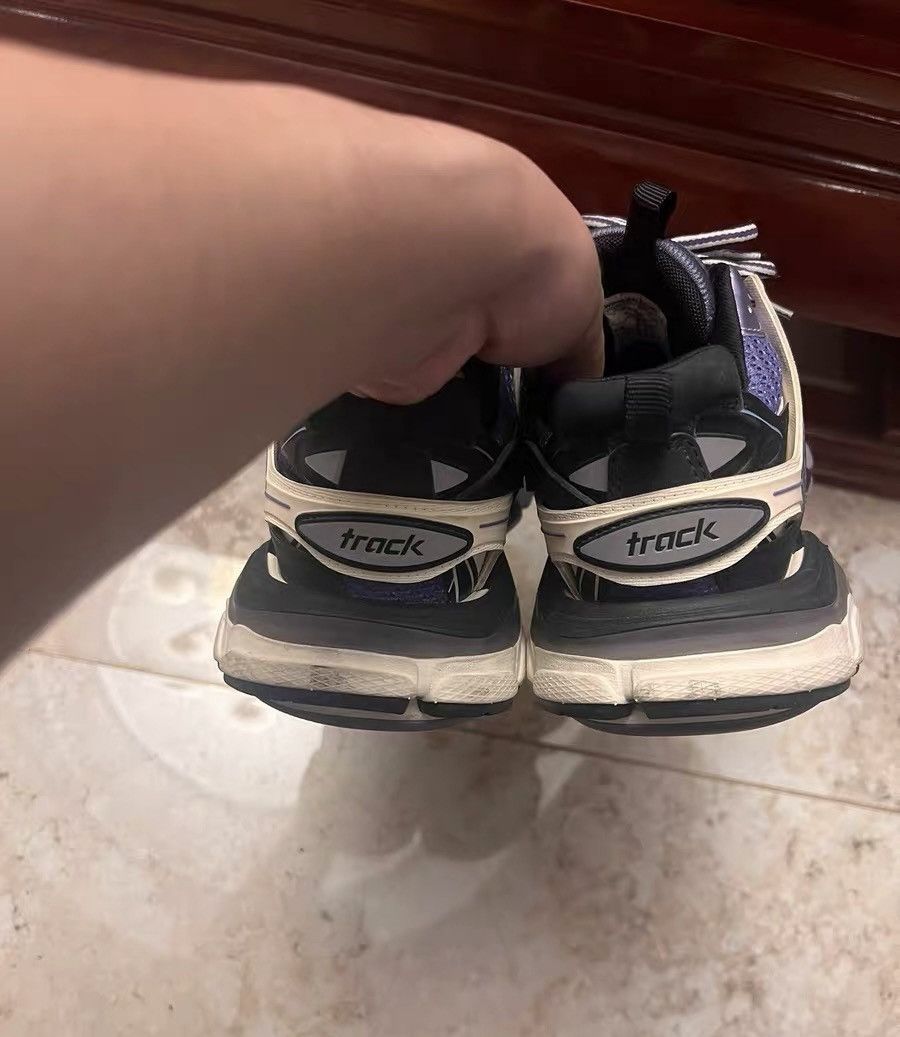 Balenciaga Balenciaga Track, White & Purple Size US 6 / IT 36 - 4 Thumbnail