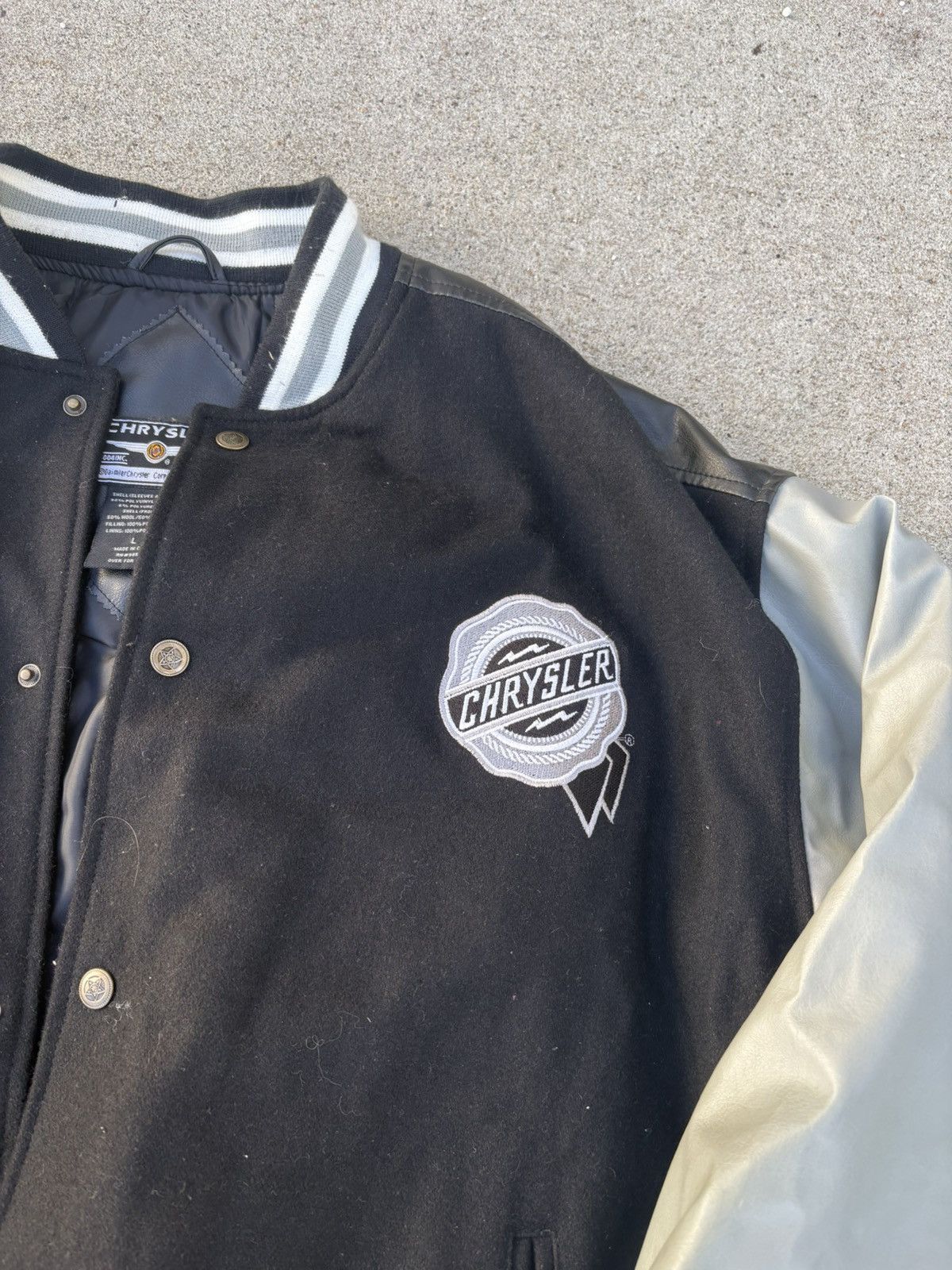 Chrysler × Vintage Vintage Chrysler leather jacket Size US L / EU 52-54 / 3 - 3 Thumbnail