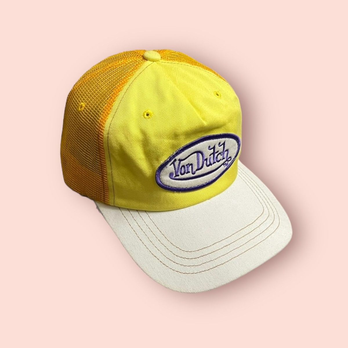Von Dutch RARE VINTAGE VON DUTCH TRUCKER SNAPBACK Size ONE SIZE - 19 Thumbnail