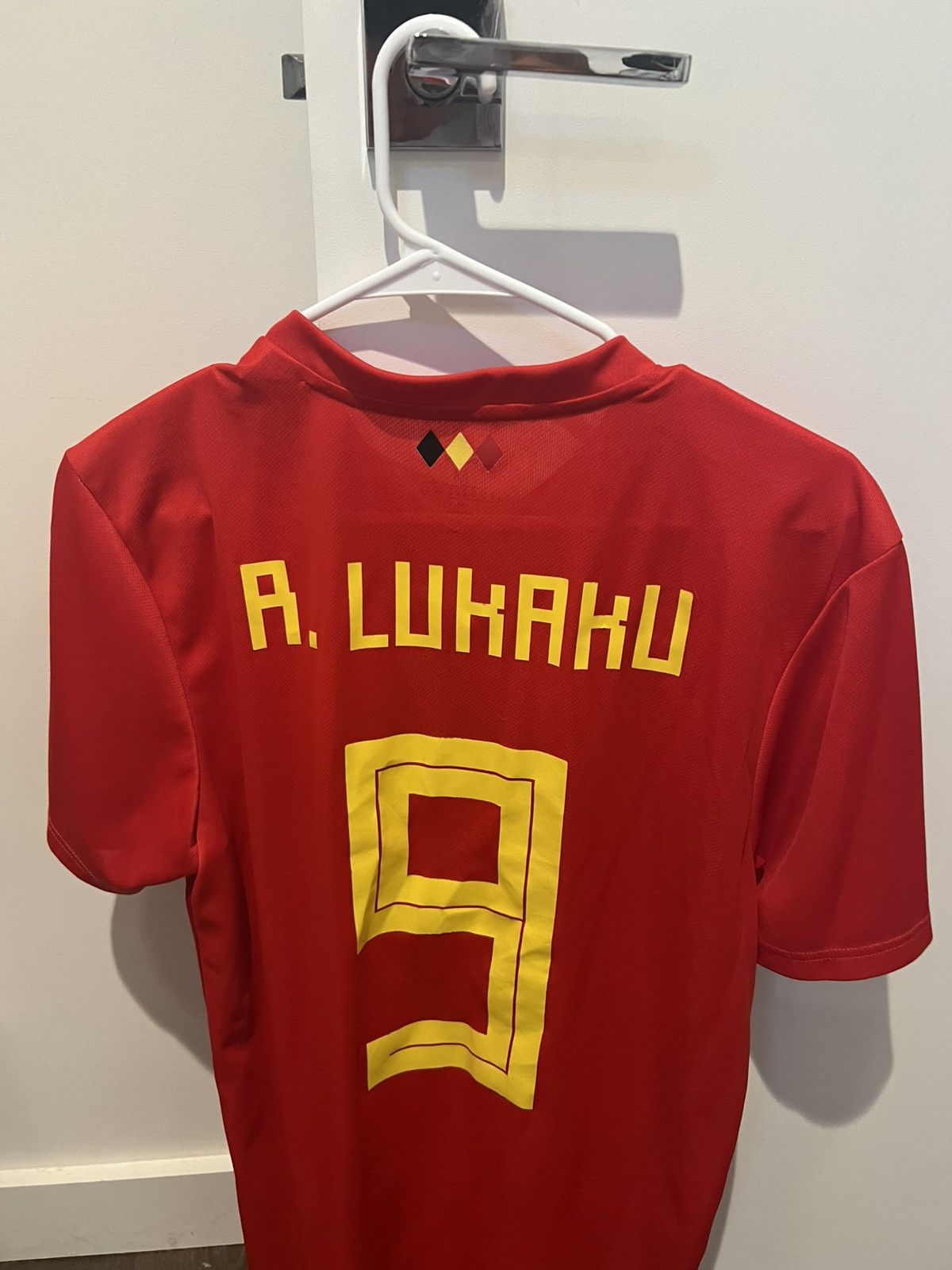 Adidas Lukaku Belgium Jersey World Cup Size US M / EU 48-50 / 2 - 4 Thumbnail