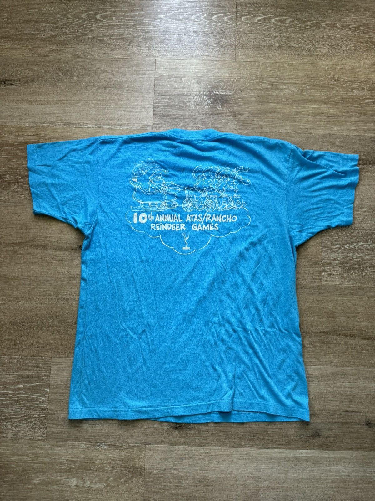 Other Parody Handicapped Wheelchair Reindeer Vintage T-Shirt Size US M / EU 48-50 / 2 - 21 Thumbnail