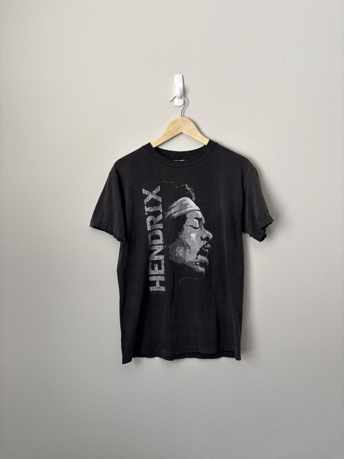 Vintage Vintage 2004 Jimi Hendrix Signature T-shirt Size US S / EU 44-46 / 1 - 1 Thumbnail