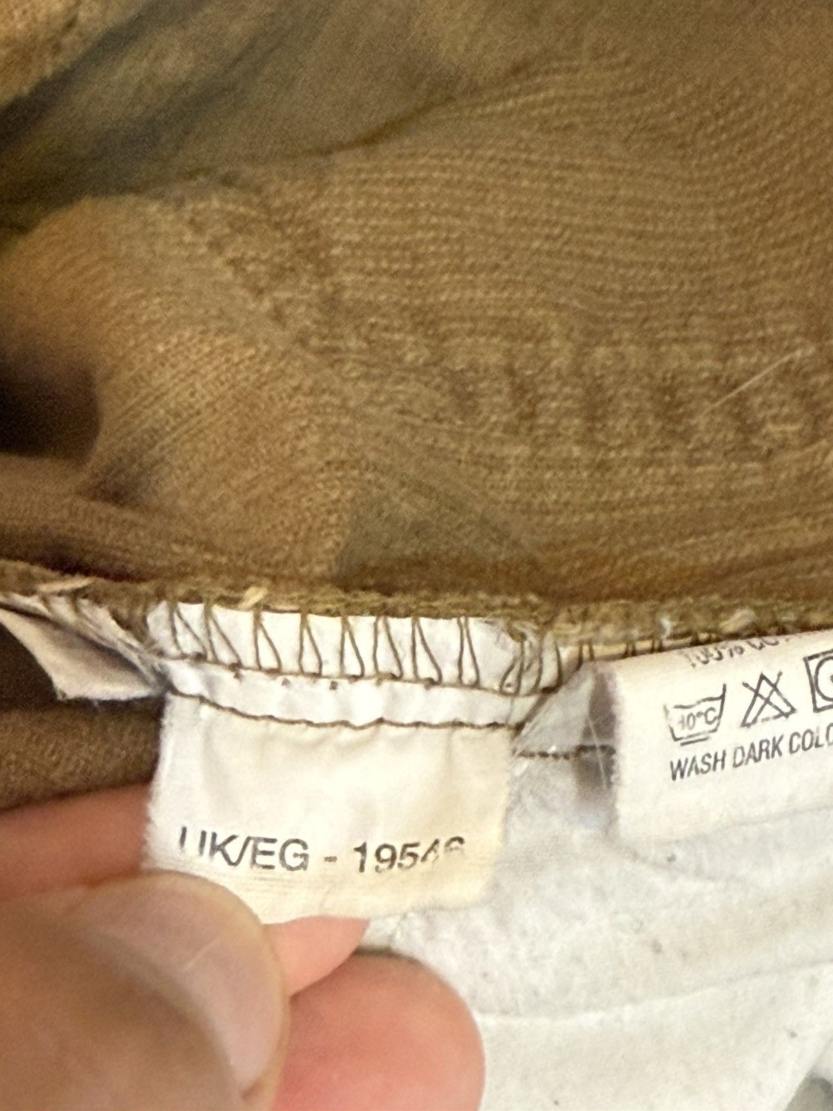 Yves Saint Laurent 30x30 Corduroy YSL Pants Velvet Vintage Jeans Denim Logo Y2k Size US 30 / EU 46 - 9 Thumbnail