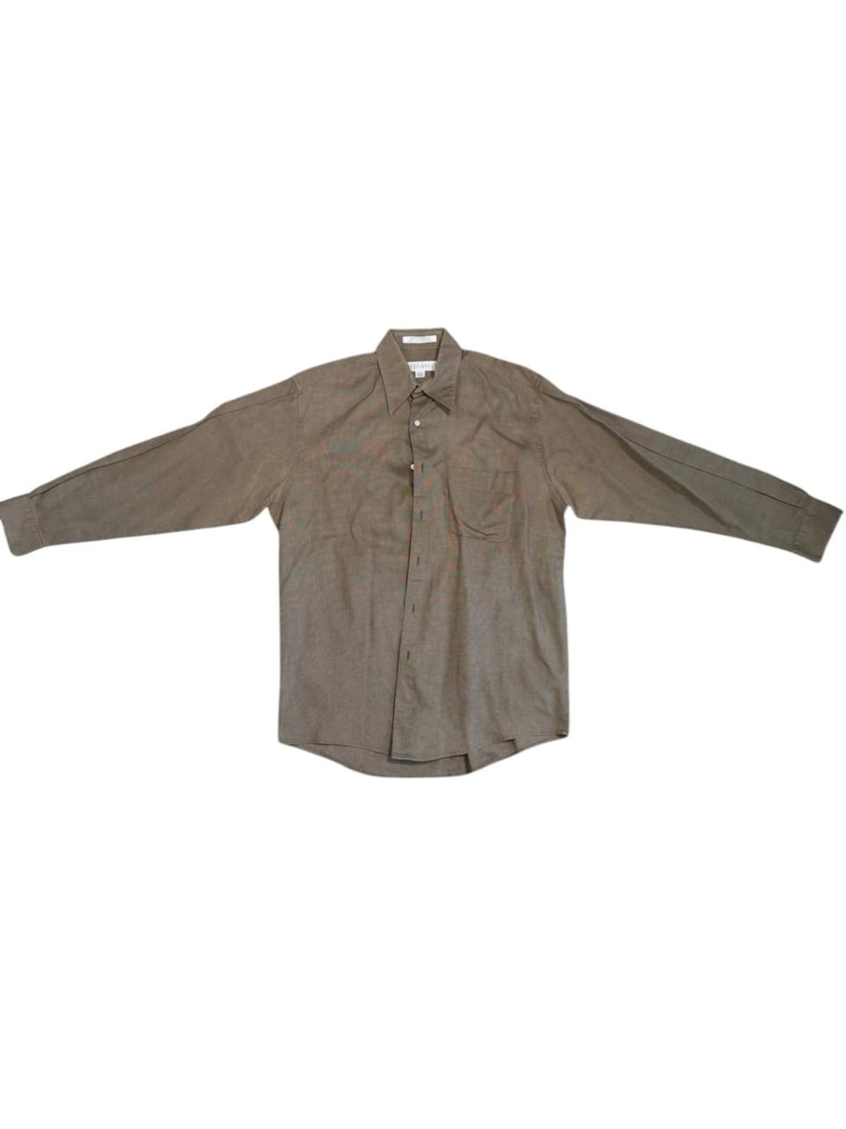 Perry Ellis Perry Ellis Brown Button-Up Shirt – Size 15 1/2 (32-33) Size US L / EU 52-54 / 3 - 1 Thumbnail