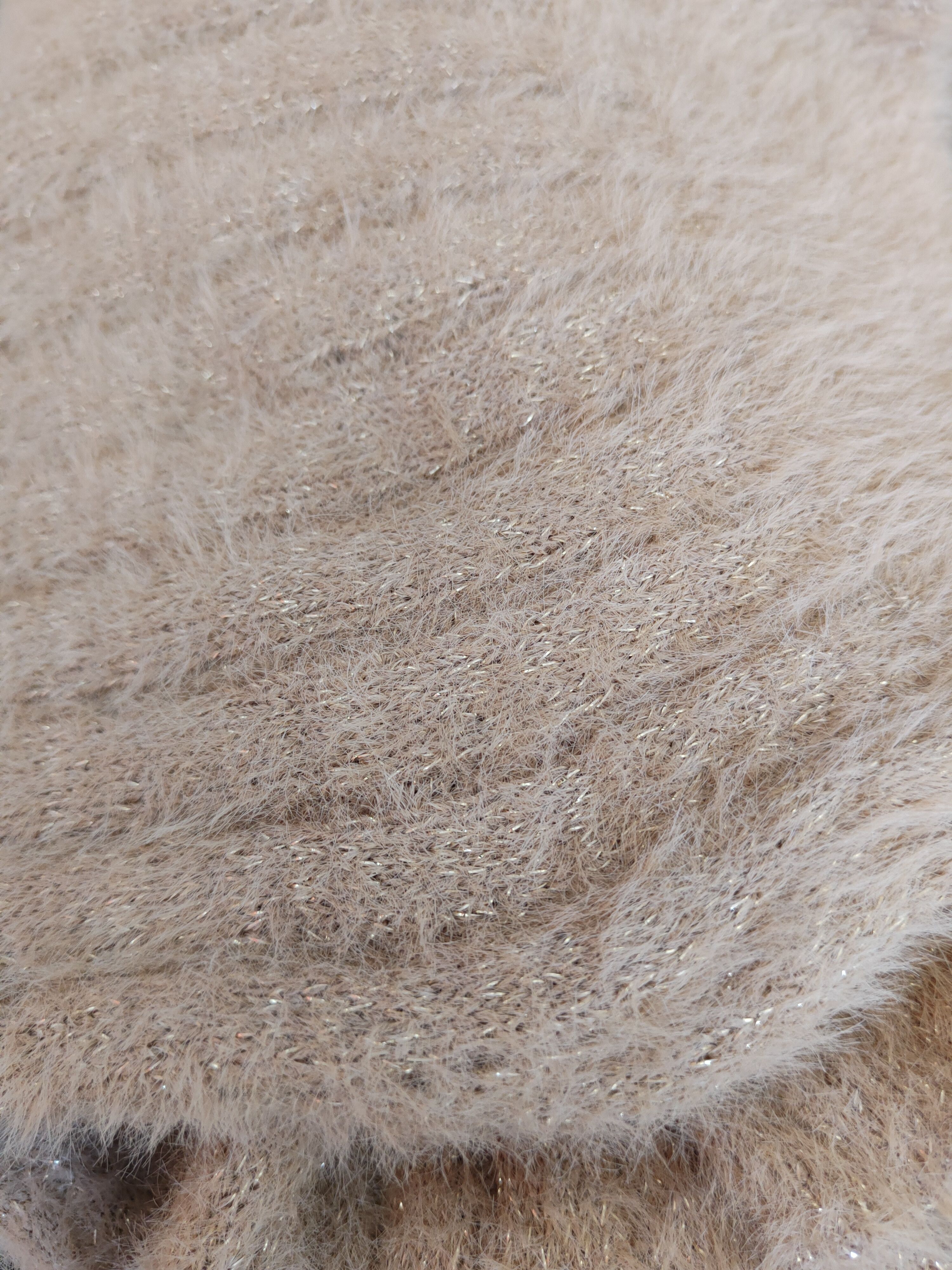 Japanese Brand × Vintage E Hypen World Gallery Beige Fur Mohair Knitwear #S1915 Size XS / US 0-2 / IT 36-38 - 10 Thumbnail