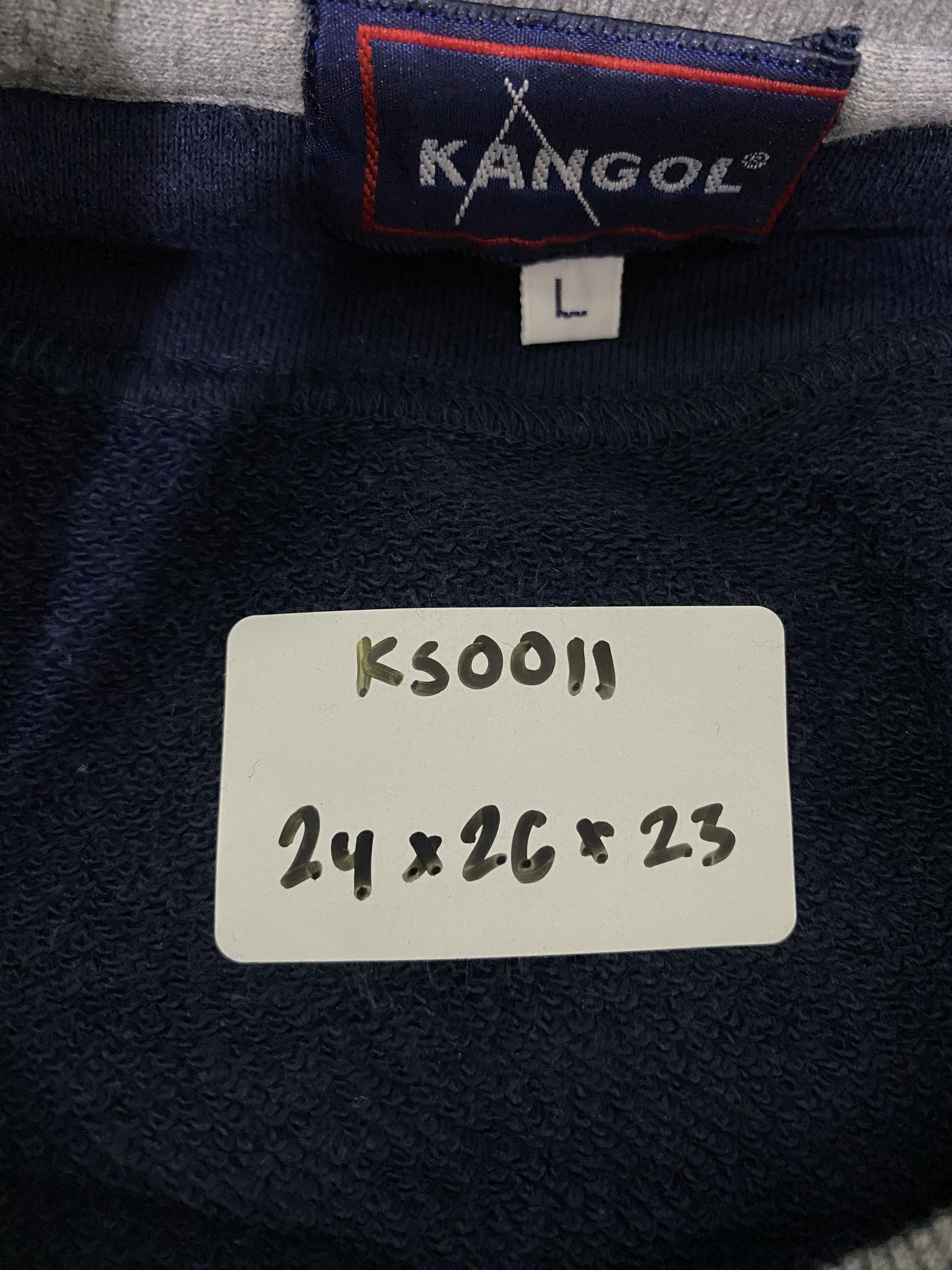 Kangol × Vintage Vintage Kangol Sweatshirts Size US L / EU 52-54 / 3 - 9 Thumbnail