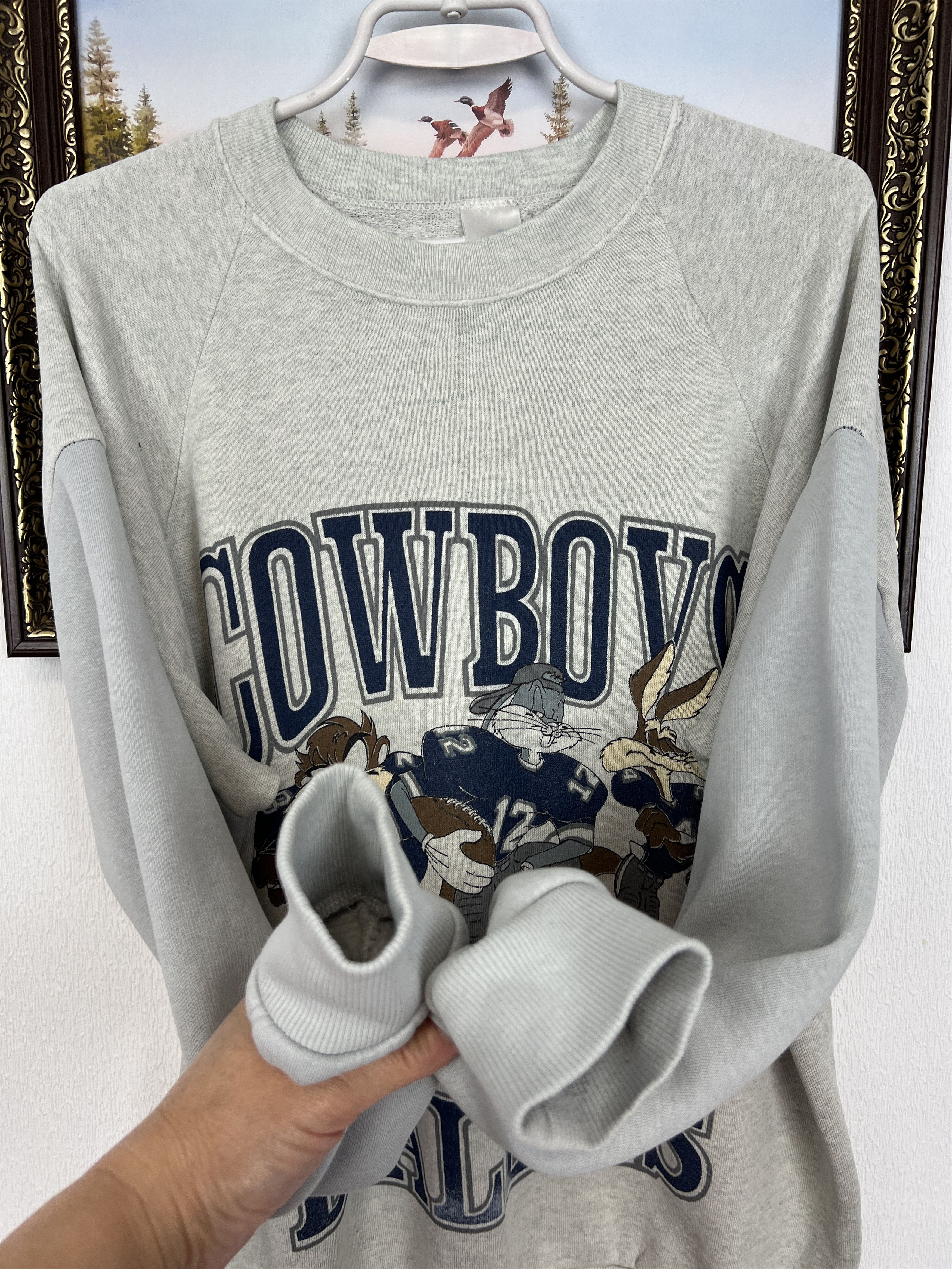 Vintage Vintage 90's NFL Dallas Cowboy x Looney Tunes Graphic Size US M / EU 48-50 / 2 - 5 Thumbnail