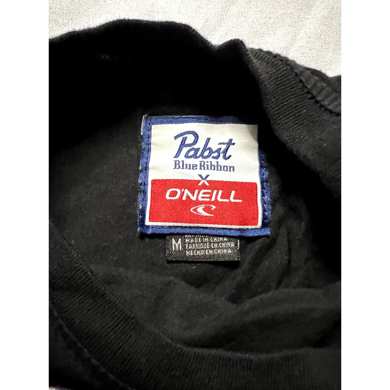 O'Neill Pabst x O'Neill Collaboration Black Graphic Tee, Medium Size US M / EU 48-50 / 2 - 3 Thumbnail