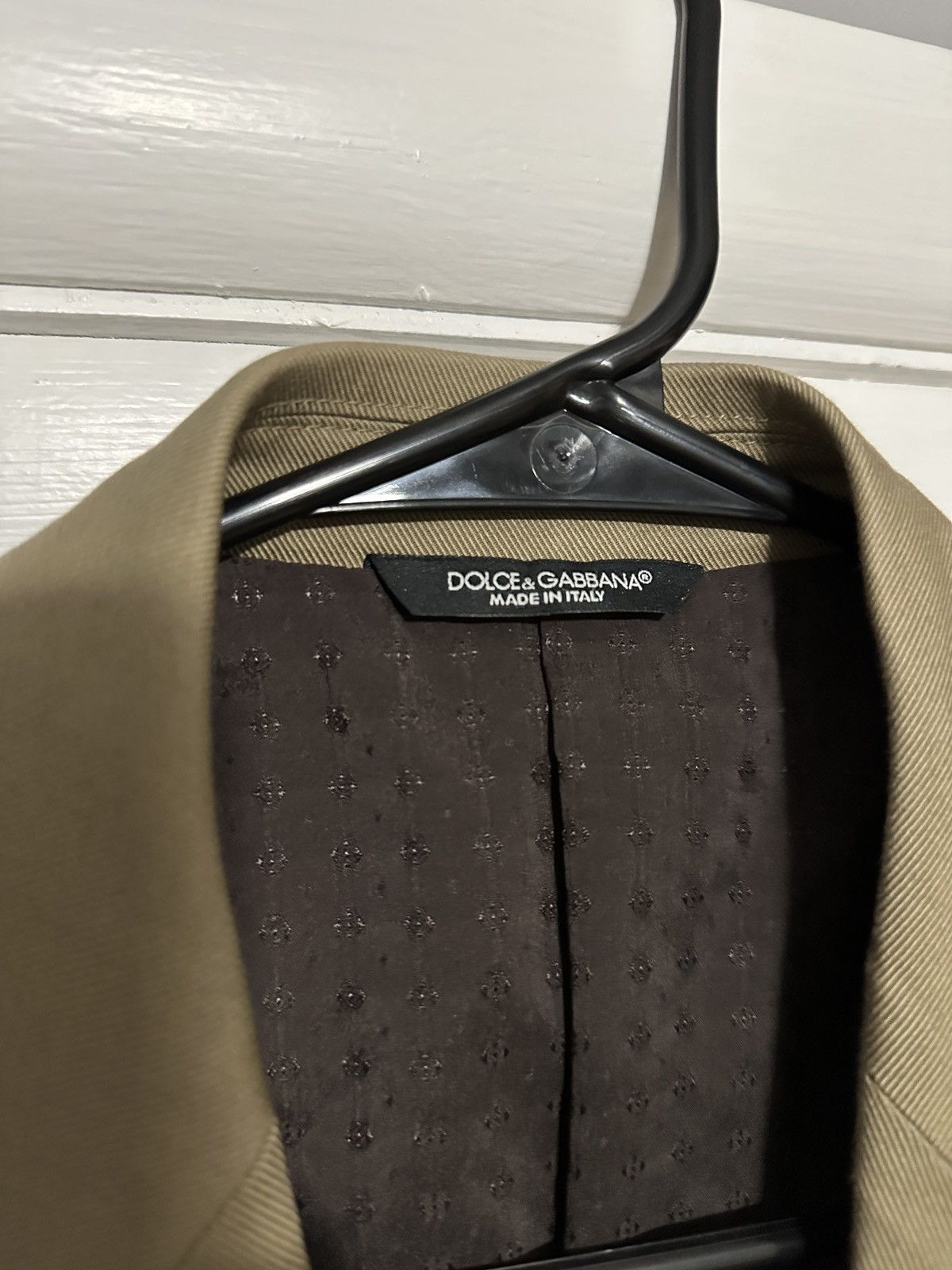 Dolce & Gabbana Gabardine Blazer Jacket Size 44R - 5 Thumbnail
