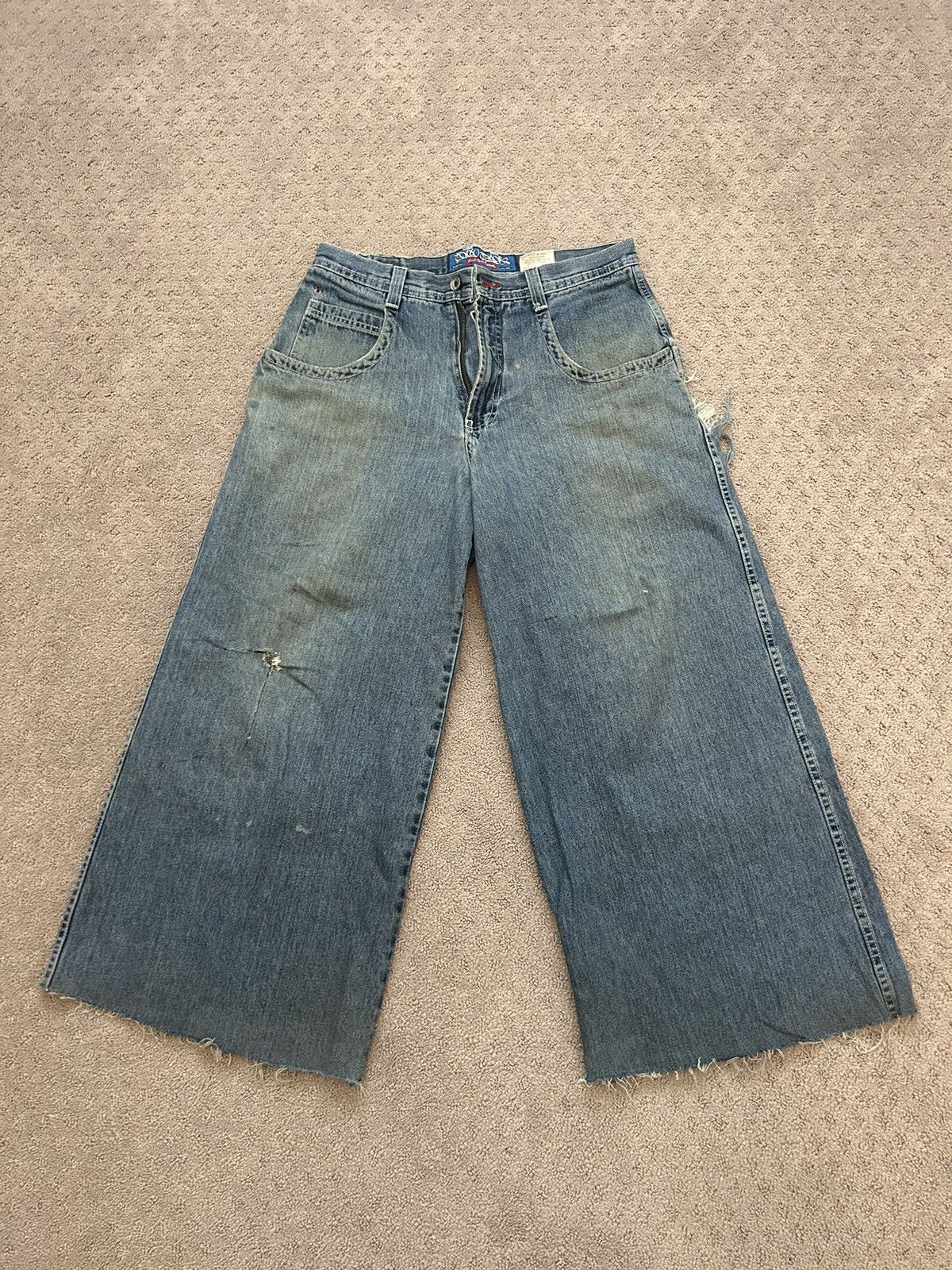 JNCO Vintage JNCO Wide Leg Distressed Denim Size US 32 / EU 48 - 1 Thumbnail