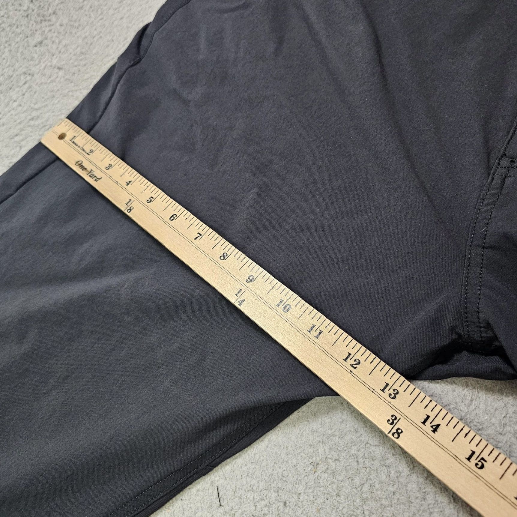 Vintage VINTAGE? (No) Western Rise Evolution Pant Mens 40x30 Black Travel Chino Stretch Nylon Casual Pant Size US 40 / EU 56 - 4 Thumbnail