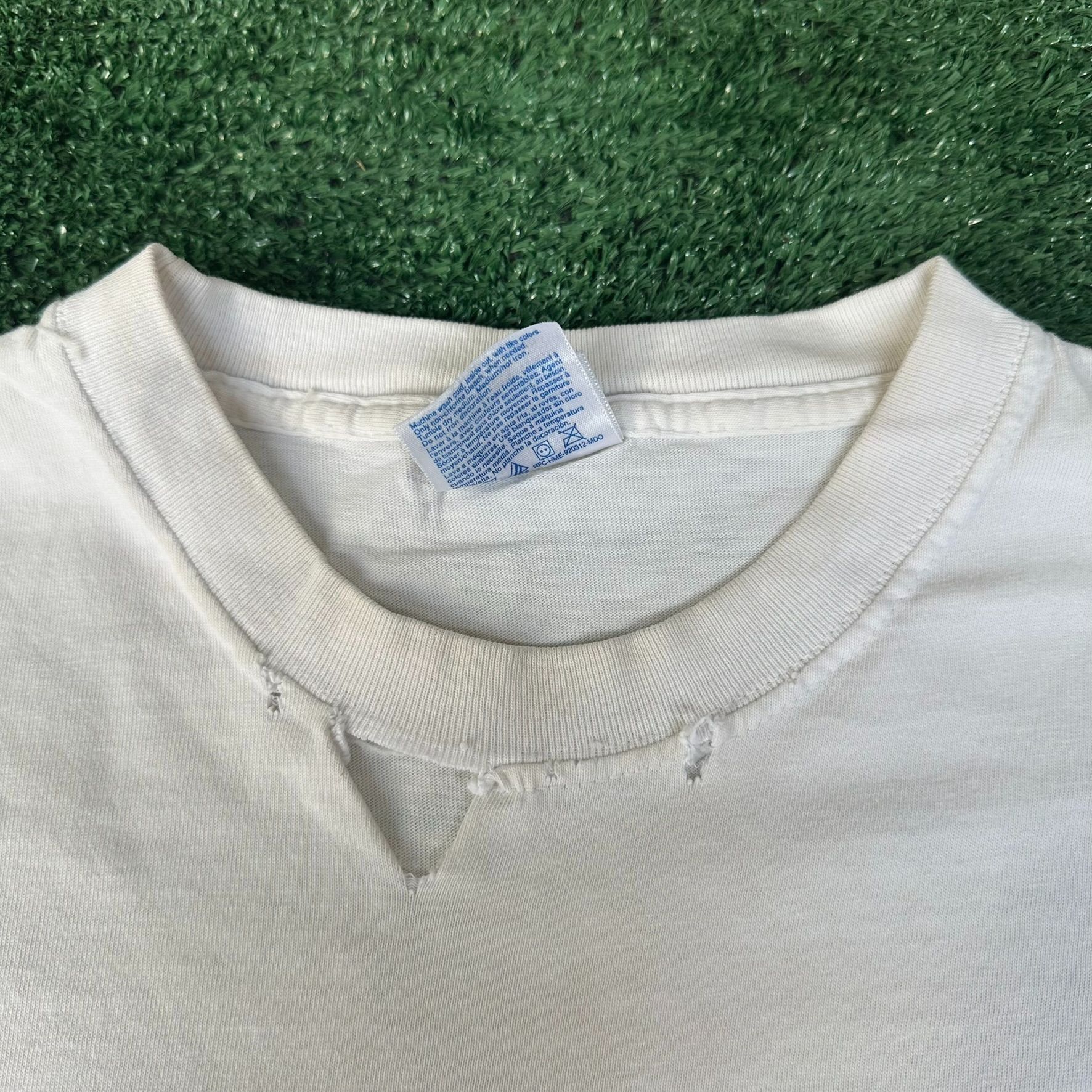 Hanes Vintage Y2K Arizona Firefighter Fire School T-Shirt Thrashed Size US XL / EU 56 / 4 - 6 Thumbnail