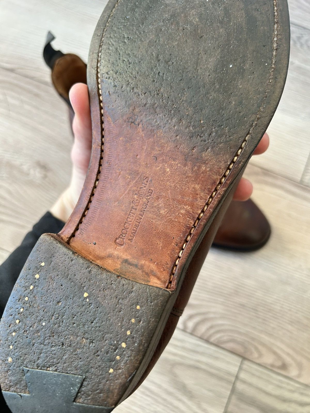 Crockett & Jones Crockett & Jones Chelsea 8 Brown Calf Size US 8 / EU 41 - 10 Thumbnail