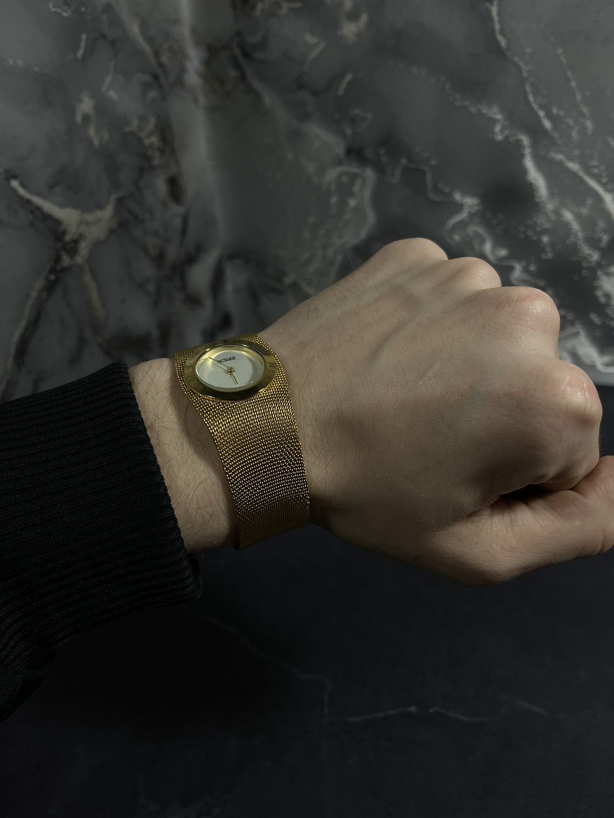 Hysteric Glamour Minimalist BCDZZ Gold Mesh Watch Japanese Quartz Size ONE SIZE - 4 Thumbnail