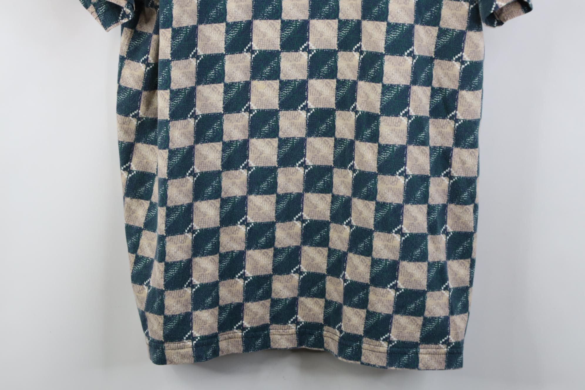 Vintage Vintage 90s Streetwear Checkered Collared Golf Polo Shirt Size US M / EU 48-50 / 2 - 3 Thumbnail