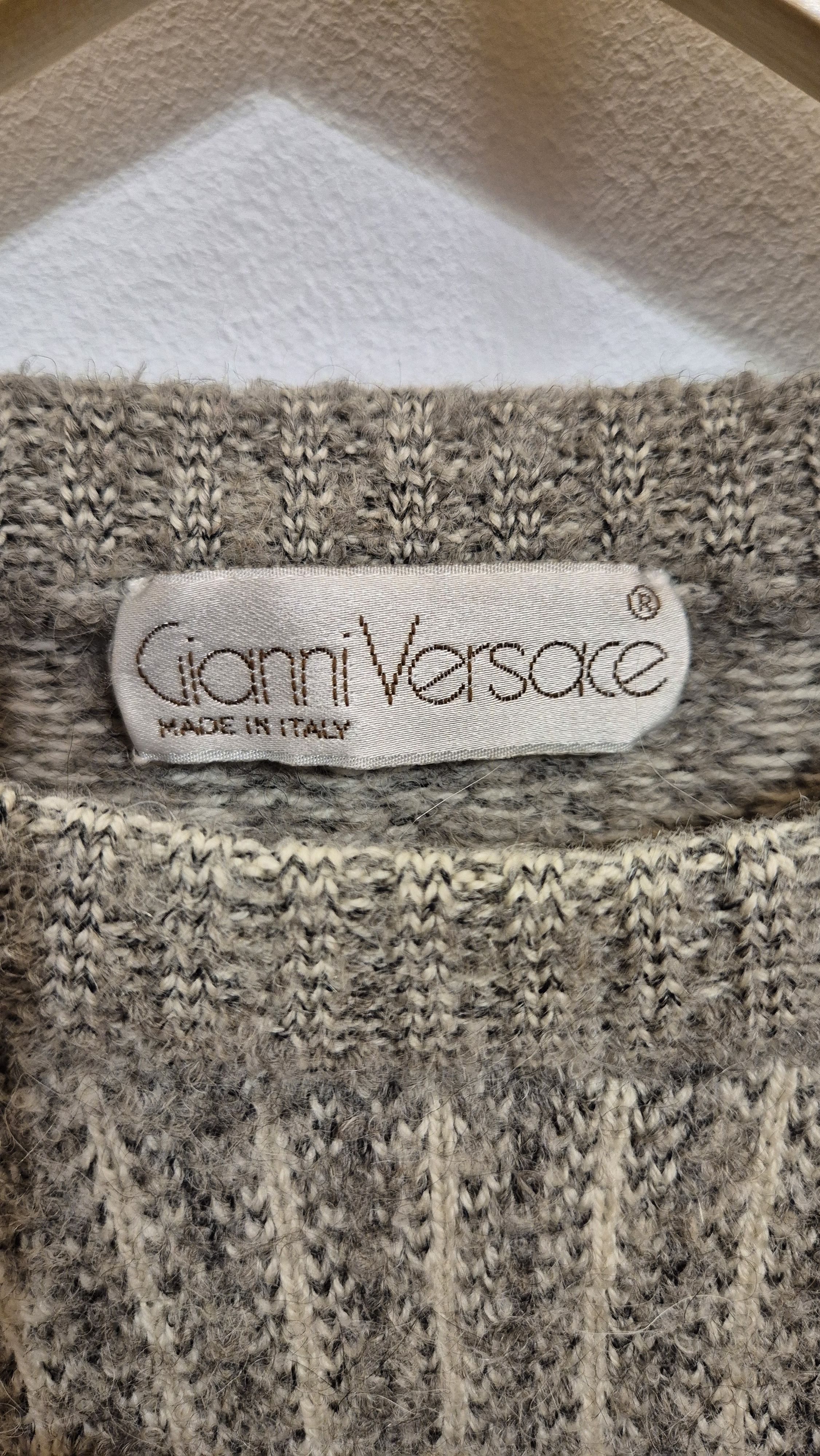 Other Gianni Versace Vintage Knit Sweater – Made in Italy Size US M / EU 48-50 / 2 - 2 Thumbnail