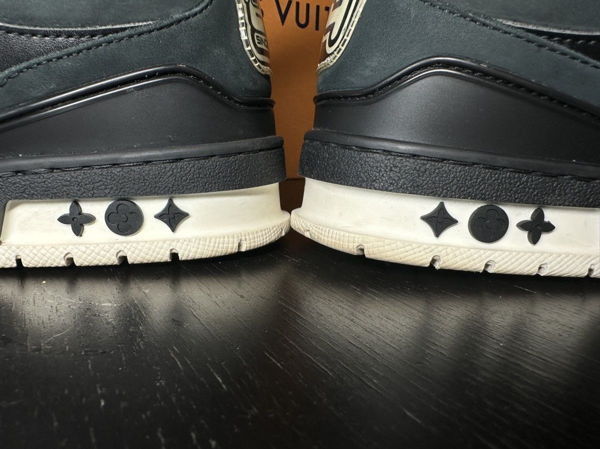 Louis Vuitton Black and White Skate Sneakers Size US 9 / EU 42 - 9 Thumbnail