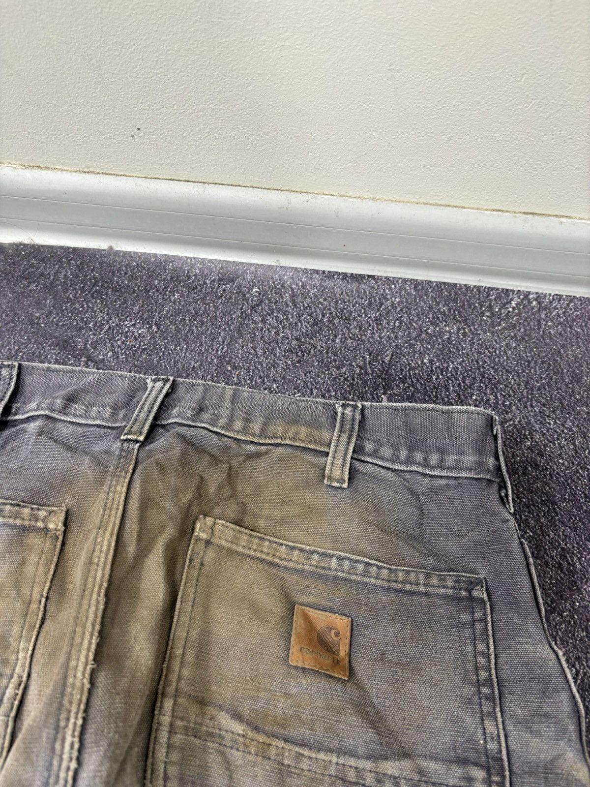 Carhartt Vintage Carhartt USA Dungaree Fit Distressed Work Pants Size US 32 / EU 48 - 7 Thumbnail