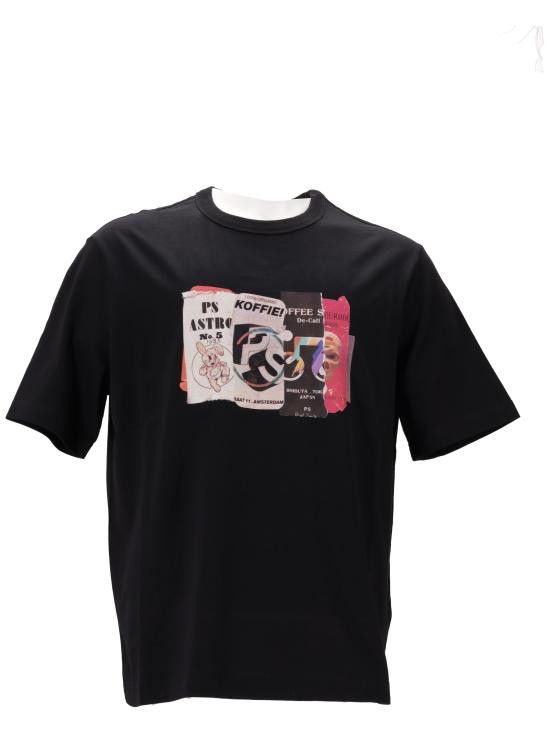 Paul Smith PAUL SMITH Men T-Shirts M2R220XPP5122 79 BLACK Size US L / EU 52-54 / 3 - 1 Thumbnail
