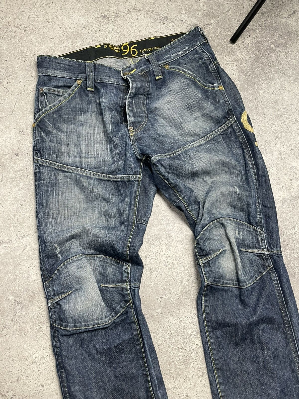 G-Star × Vintage Vintage G Star 96 Denim Jeans Size US 32 / EU 48 - 6 Thumbnail