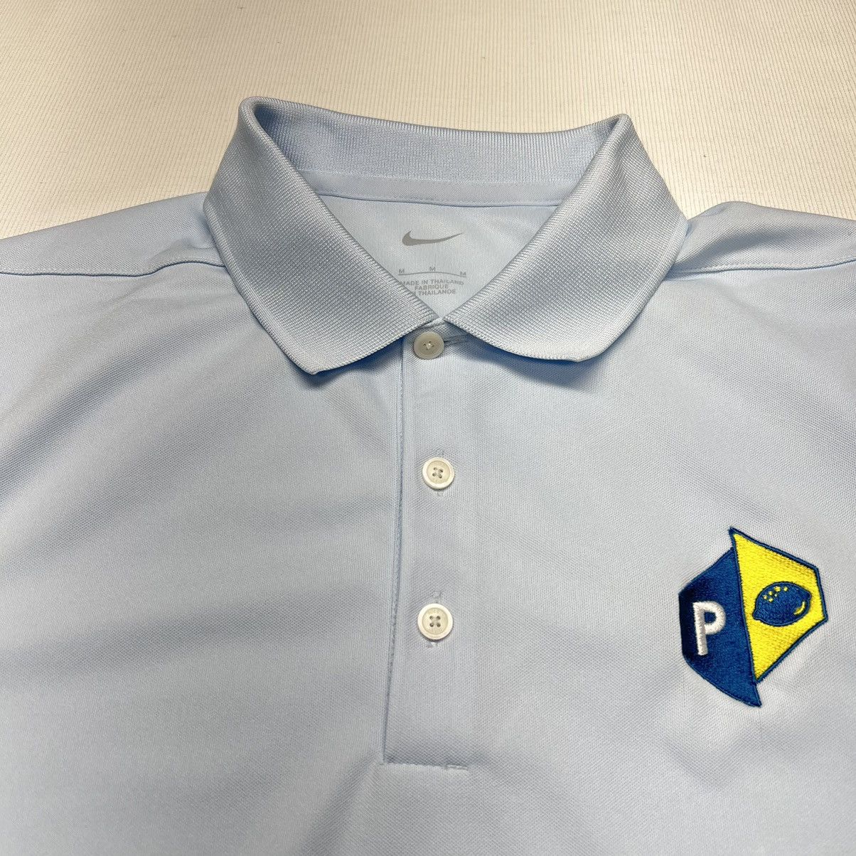 Nike Nike Polo Shirt Blue Golf Embroidered Power Logo Athletic Size US M / EU 48-50 / 2 - 4 Thumbnail