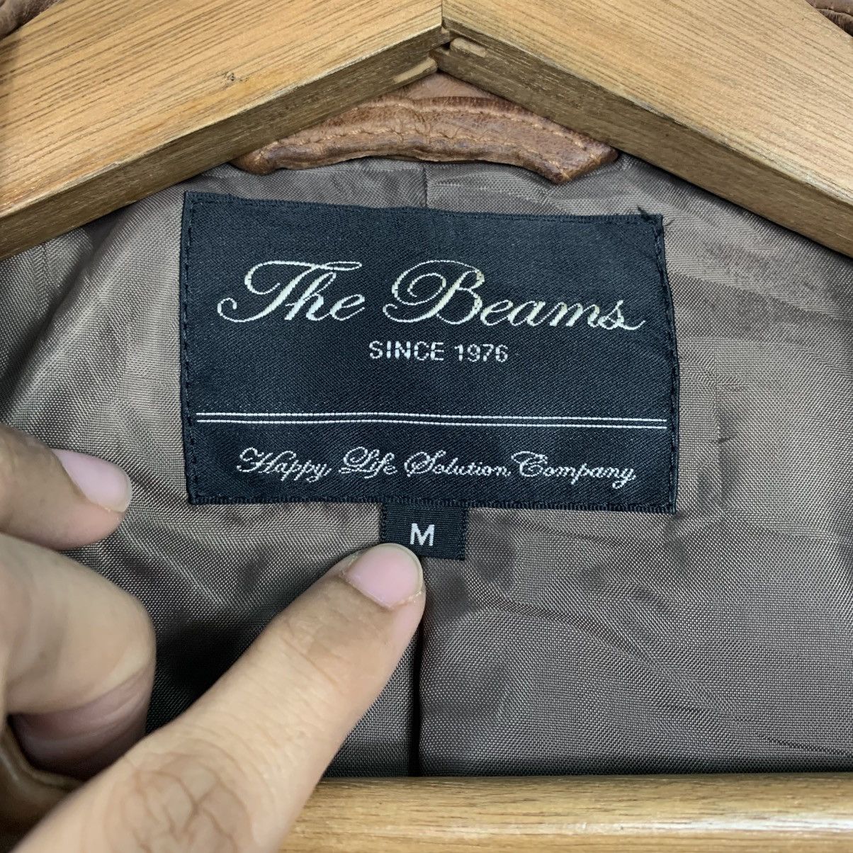 Beams Leather Jacket