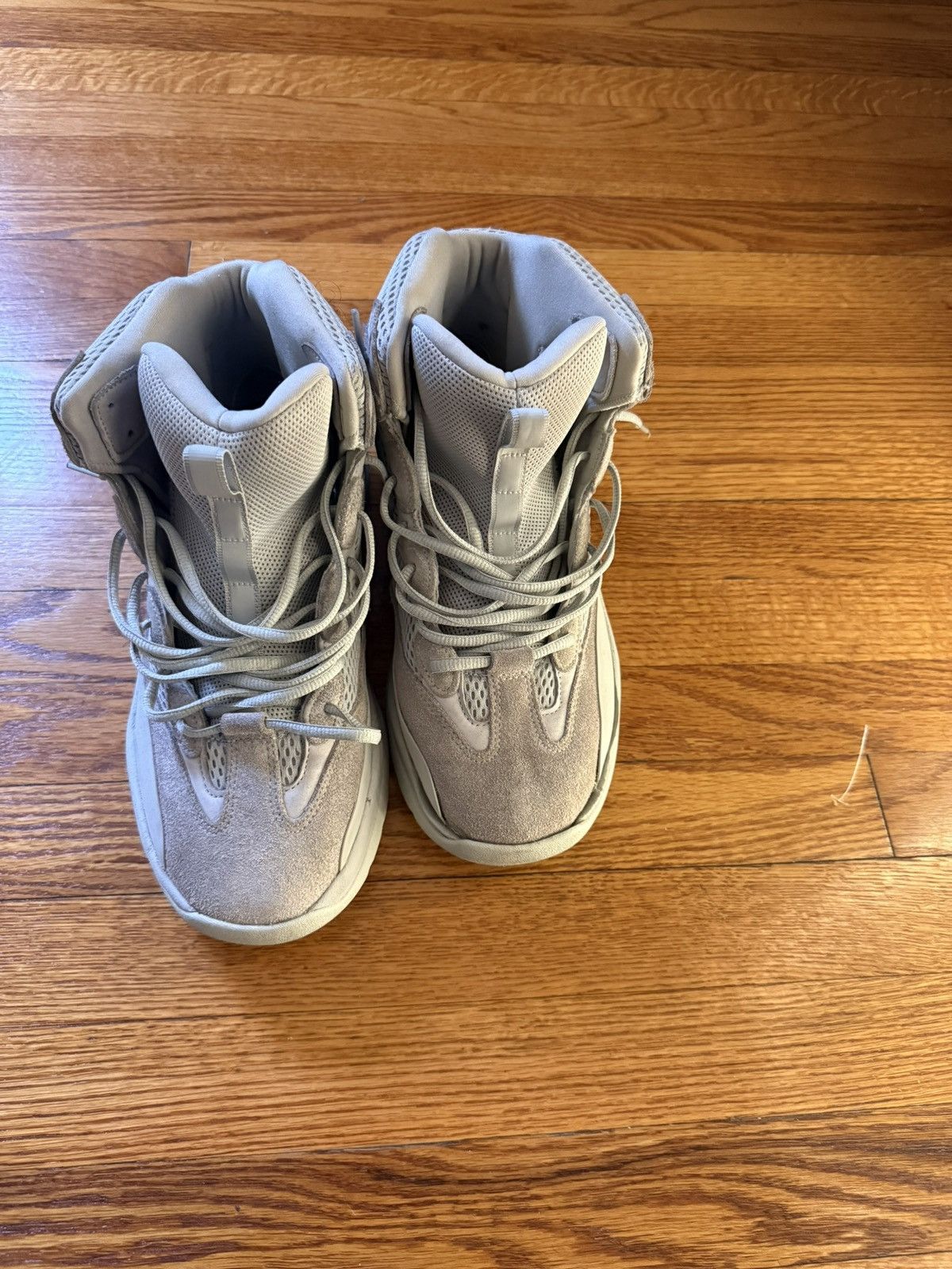 Yeezy Adidas Yeezy Desert Boot Salt - FV5677 Size US 12 / EU 45 - 2 Thumbnail