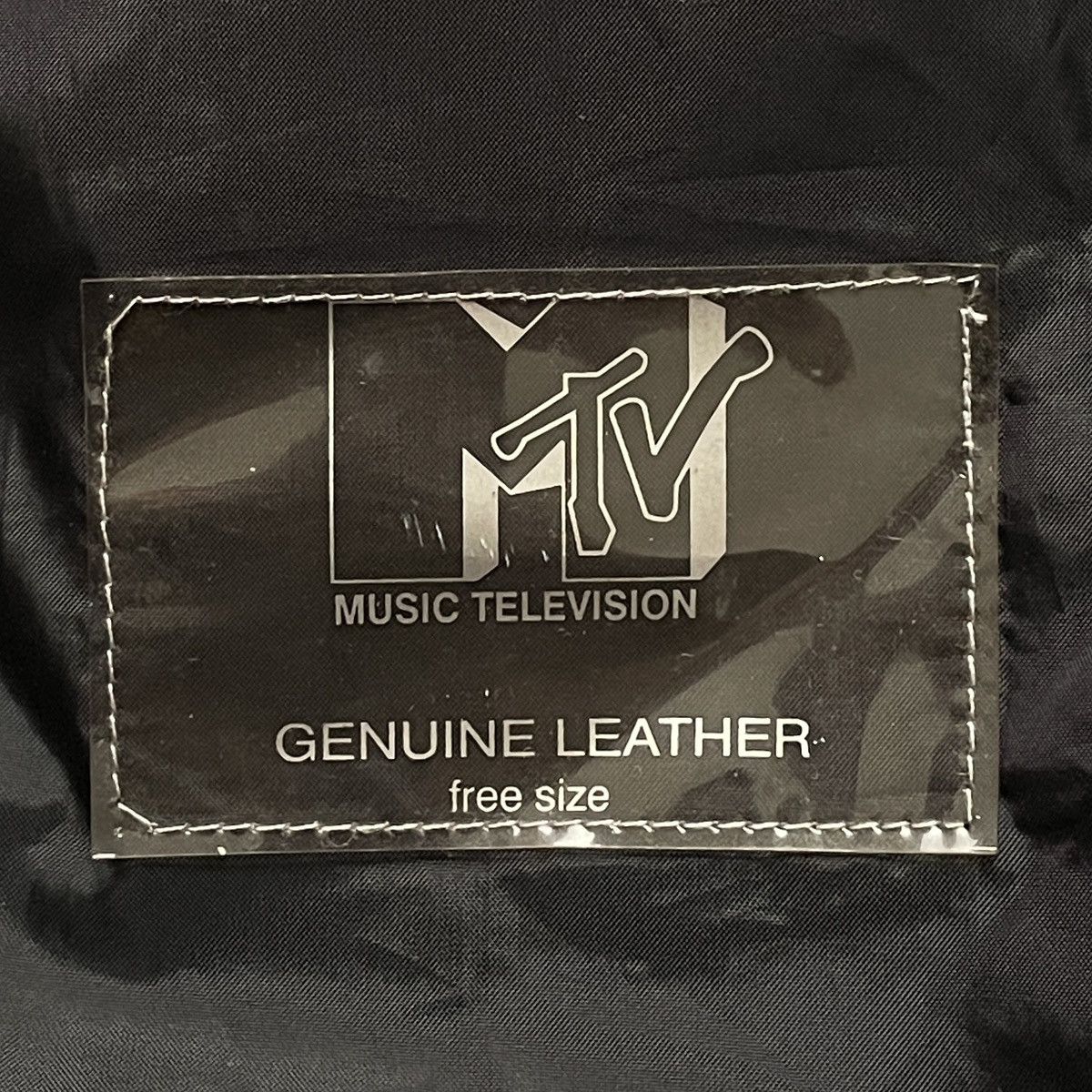 Mtv Vintage Mtv Television Leather Jacket 1990s Size US M / EU 48-50 / 2 - 9 Thumbnail
