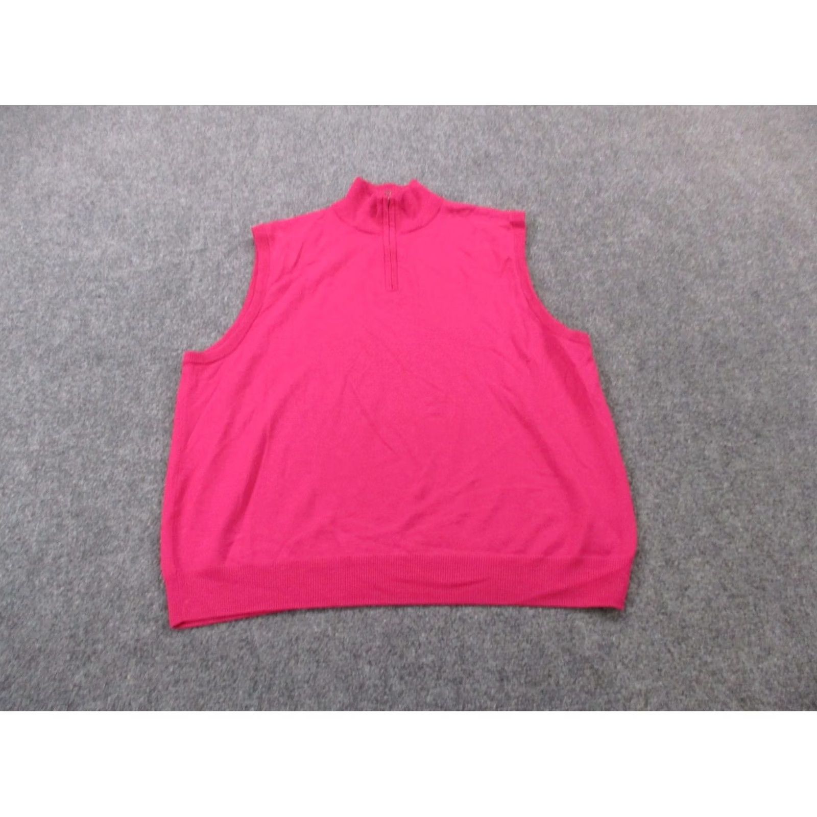 Ralph Lauren Polo Ralph Lauren Golf Vest Jacket Men XL Pink Merino Wool Sweater Sports Active Size US XL / EU 56 / 4 - 2 Thumbnail