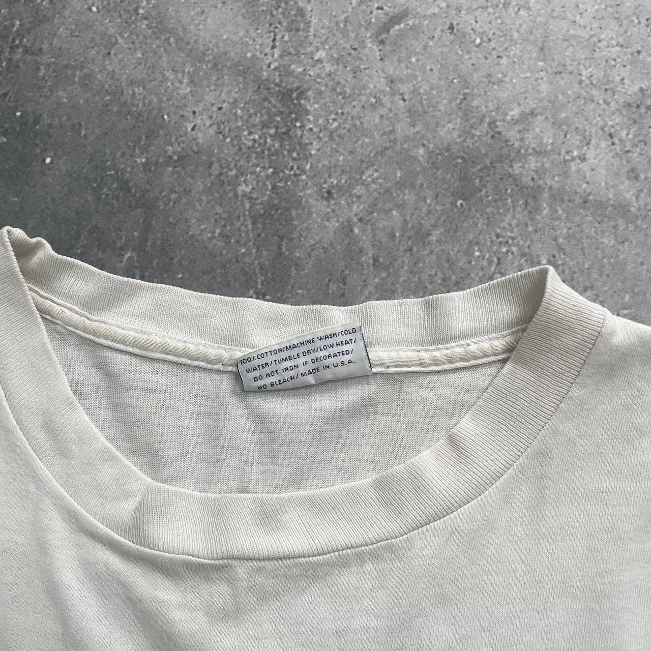 Fila × Vintage Vintage 90s Fila Basketball Change The Game T Shirt White XL Size US XL / EU 56 / 4 - 4 Thumbnail