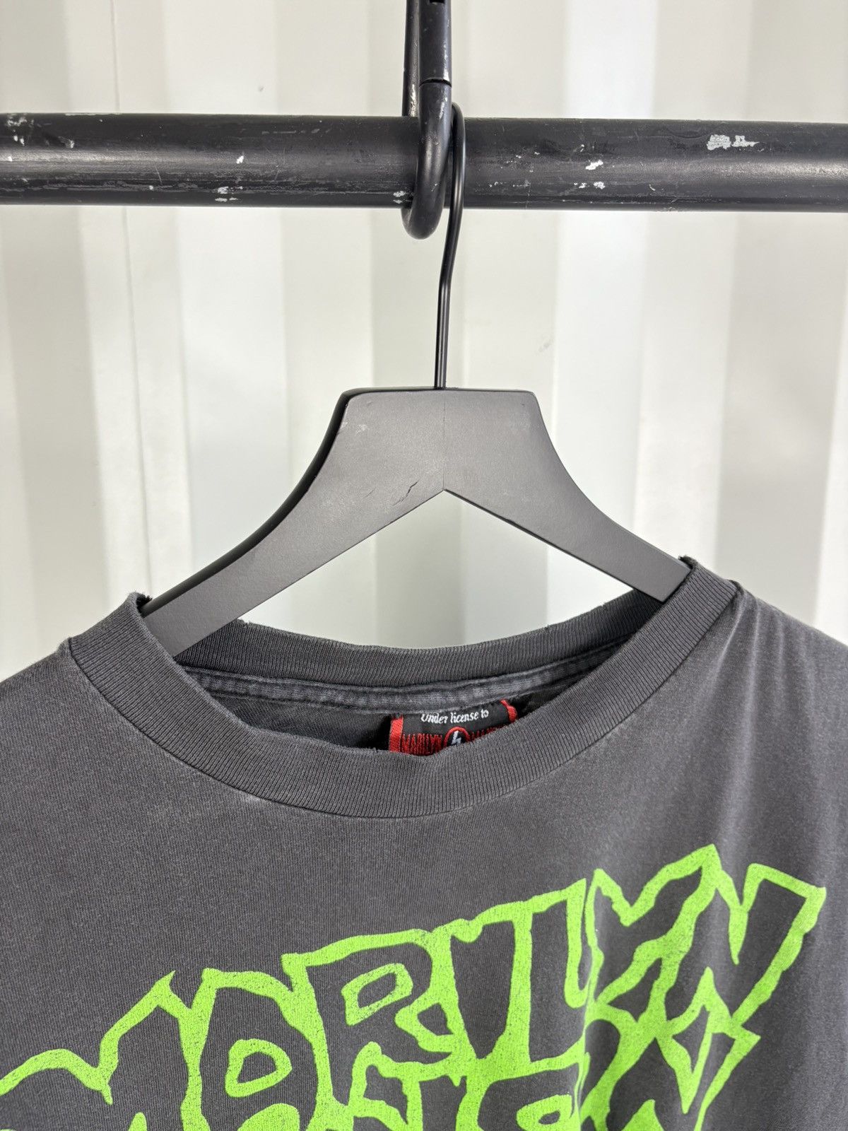 Band Tees Vintage Marilyn Manson This is Your World Faded Shirt Size US XL / EU 56 / 4 - 6 Thumbnail