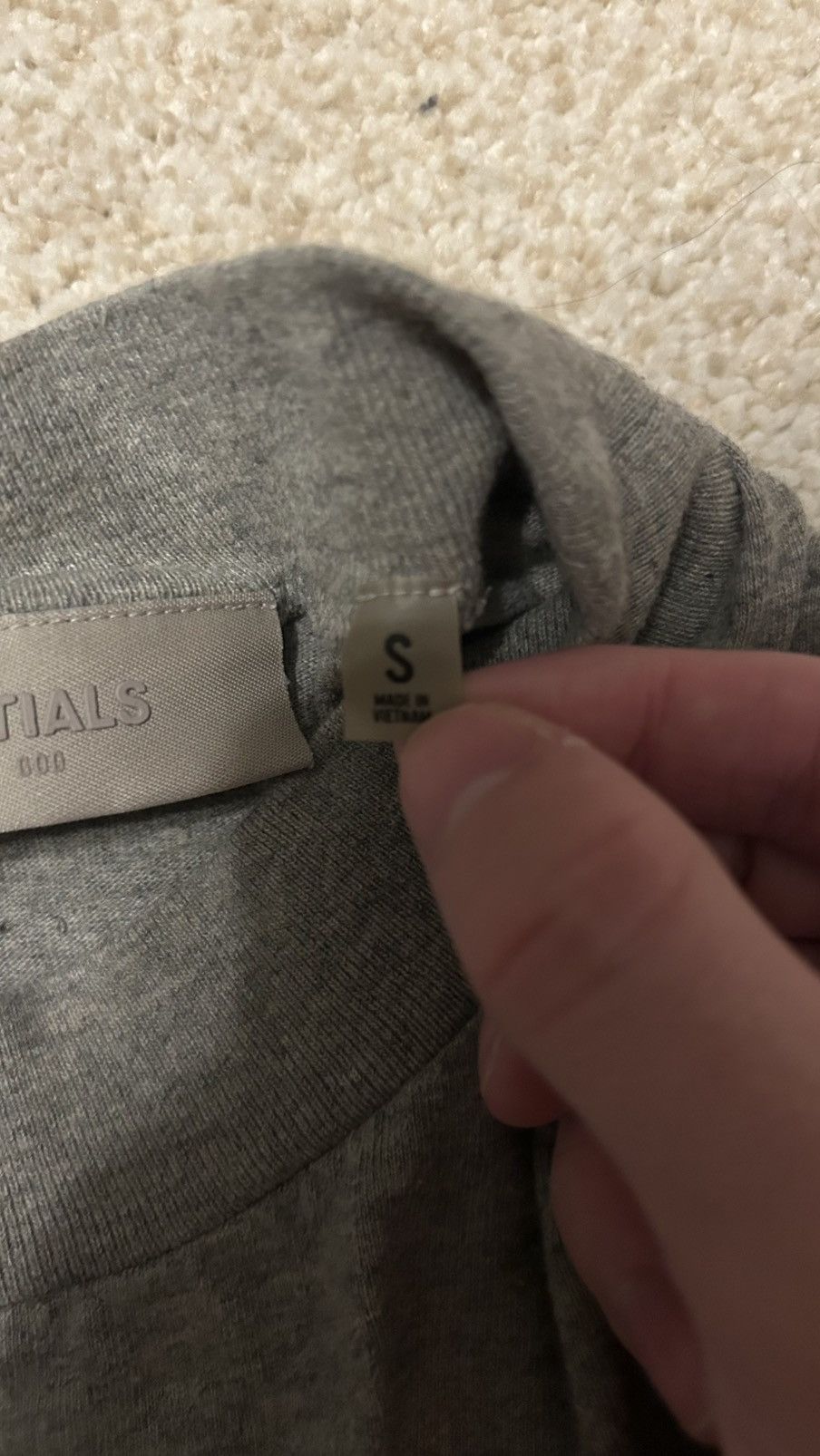 Fear of God Fear of god essentials tee Size US S / EU 44-46 / 1 - 9 Thumbnail