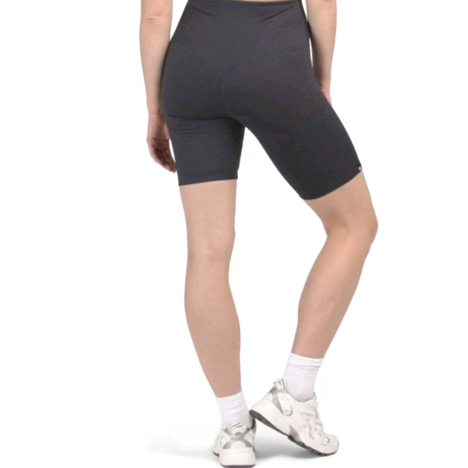 Vintage Oiselle Shorts Womens 4 Black Women Herringbird Long Athletic Size Size 27" / US 4 / IT 40 - 4 Thumbnail