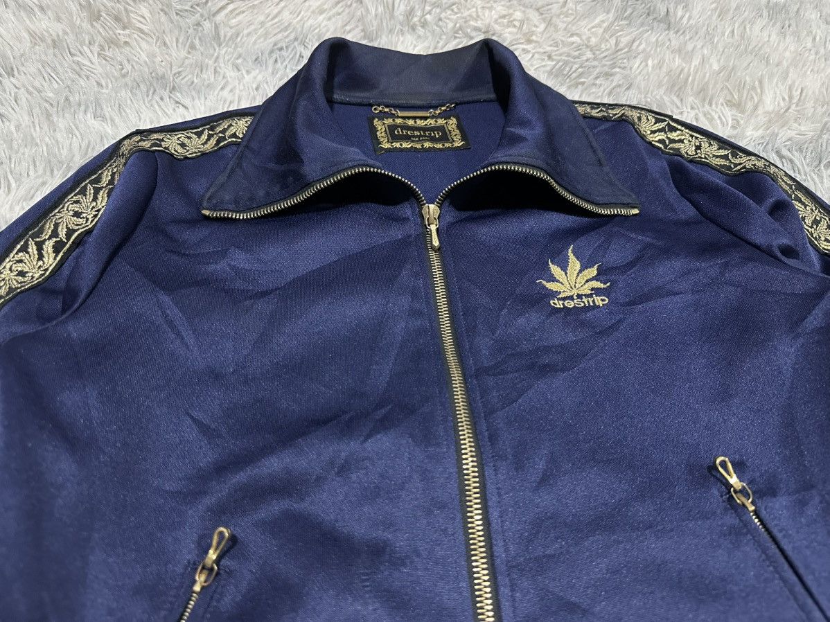 Japanese Brand 🔥Y2K Archived Drestrip Track Jacket Marijuana Size US S / EU 44-46 / 1 - 3 Thumbnail