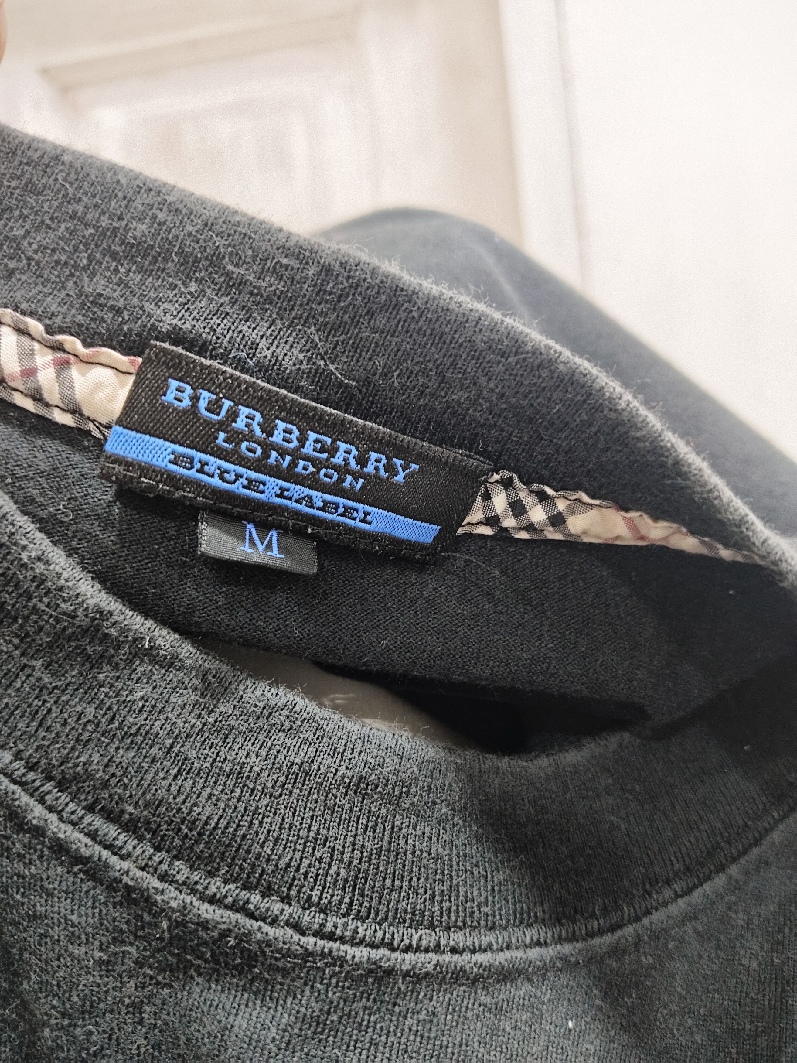 Burberry × Burberry Prorsum × Vintage Burberry Side Nova Check Tshirt Size US M / EU 48-50 / 2 - 5 Thumbnail