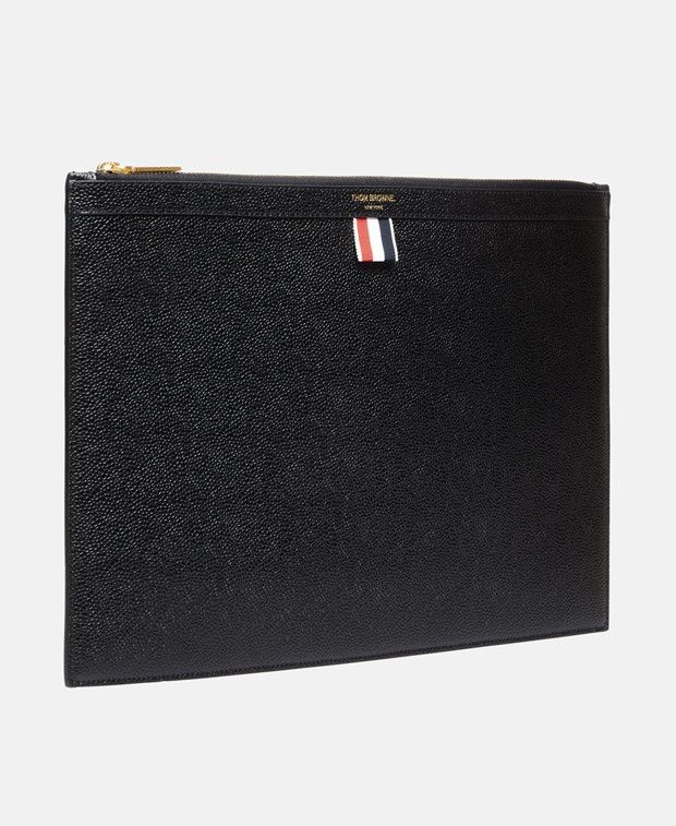 Thom Browne Leather clutch Size ONE SIZE - 1 Thumbnail