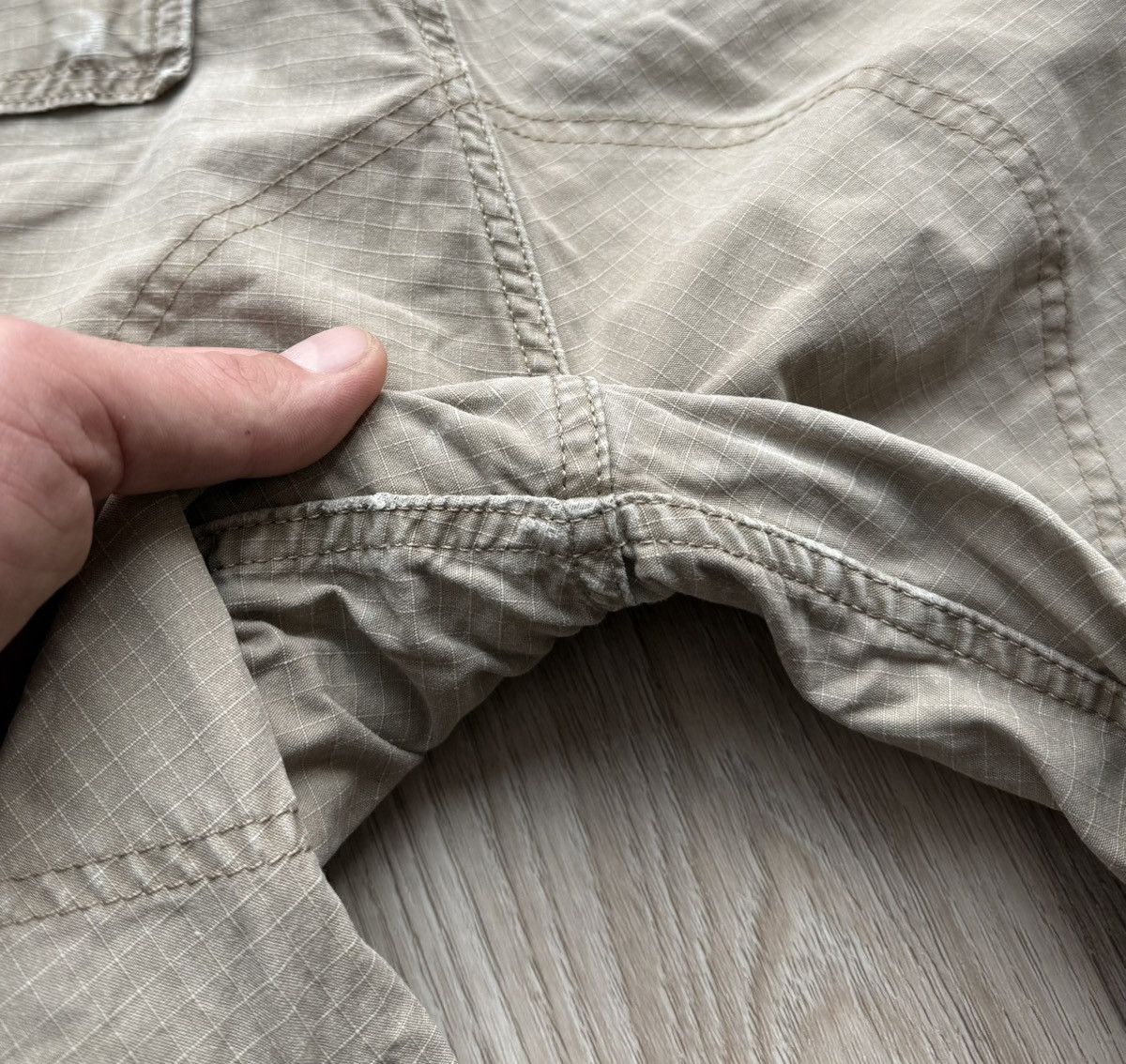 Carhartt Vintage Carhartt Regular Cargo Beige Pants Mens Size 30x32 Size US 30 / EU 46 - 14 Thumbnail