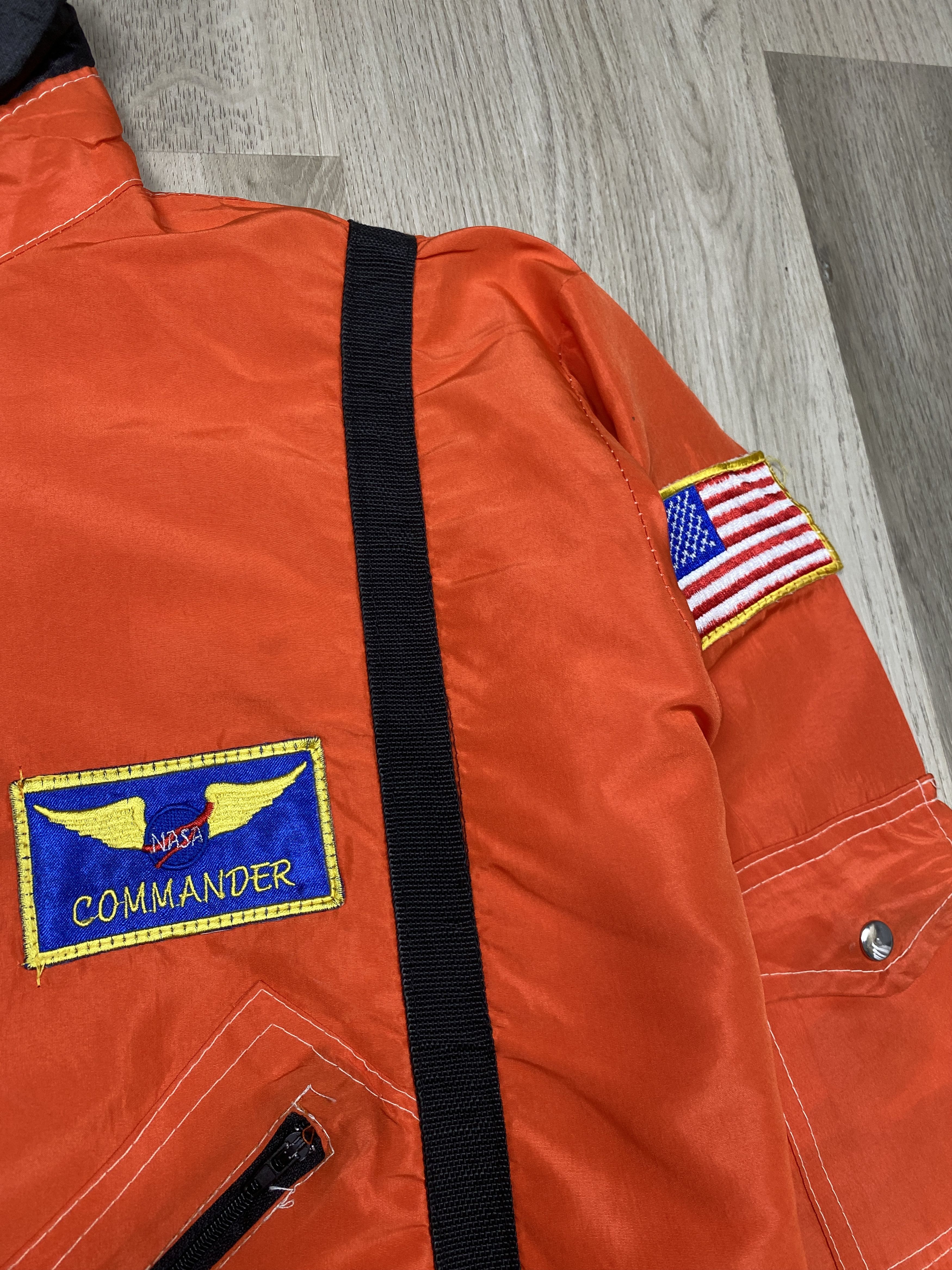 MIL-TEC NASA Vintage Flight Overall Suit Halloween Costume Size US 36 / EU 52 - 4 Thumbnail