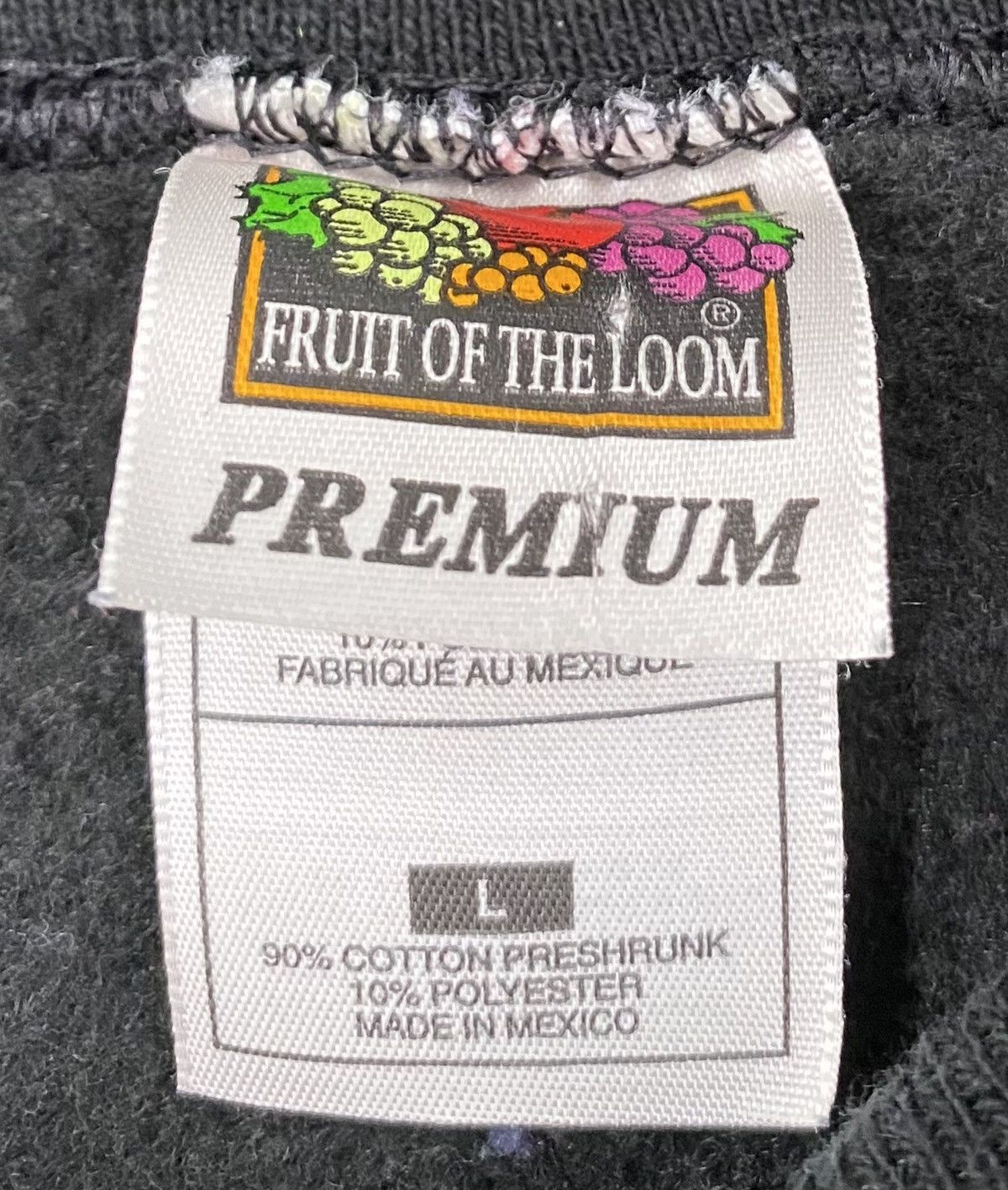 Fruit Of The Loom VTG 90’s Holiday Winter Snow Scene Snowman Cabin Sweatshirt Size L / US 10 / IT 46 - 5 Thumbnail