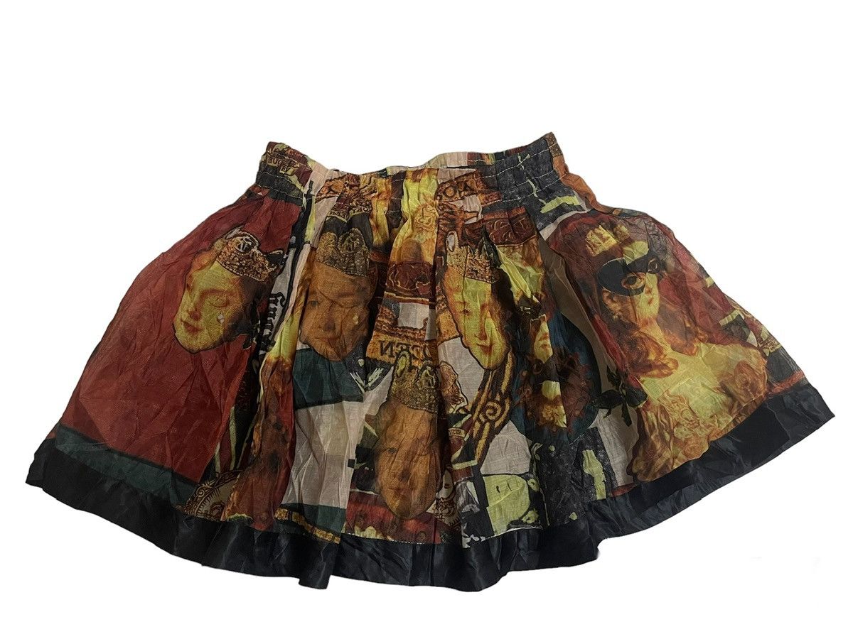 Arts & Science VINTAGE GRAFFITI ART MINI SKIRT LUXURY Size 22" - 1 Thumbnail