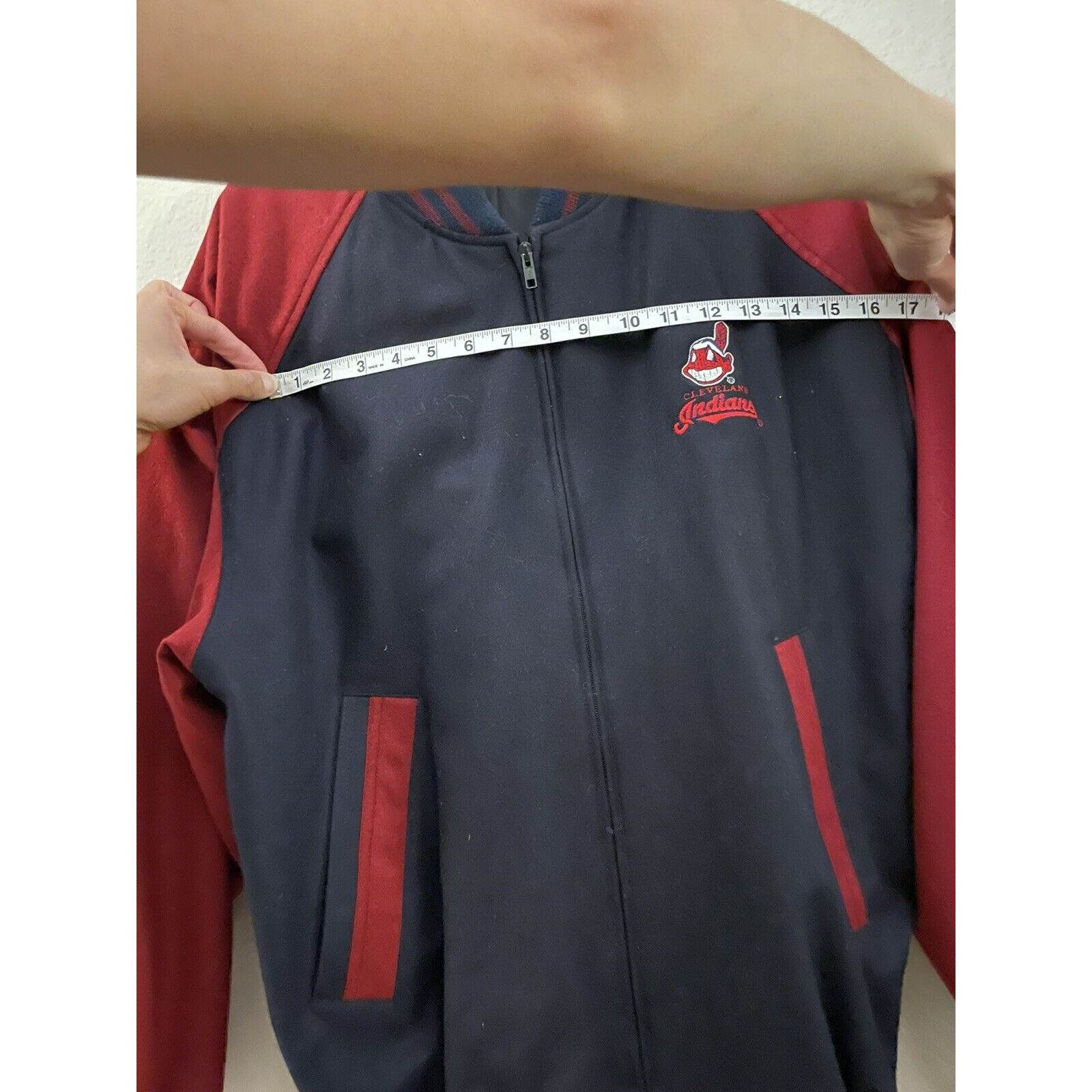 MLB Vintage MLB Cleveland Guardians Indians Varsity Jacket S/M Size US M / EU 48-50 / 2 - 9 Thumbnail