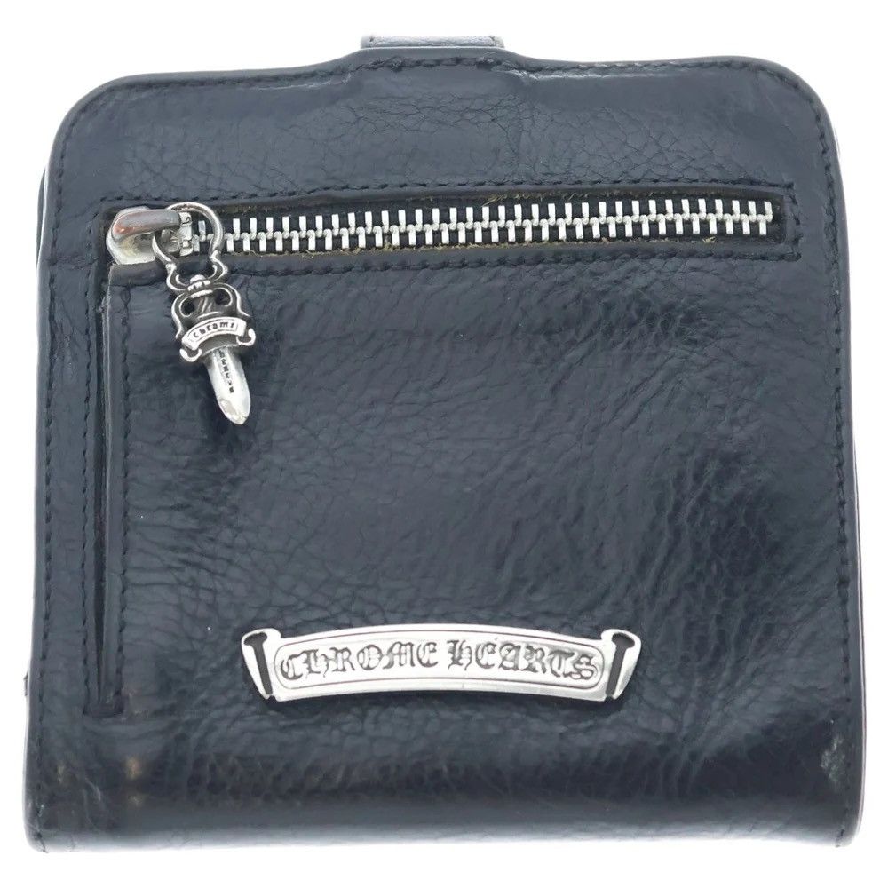 Chrome Hearts Chrome Hearts Square button Bill leather wallet Size ONE SIZE - 1 Thumbnail
