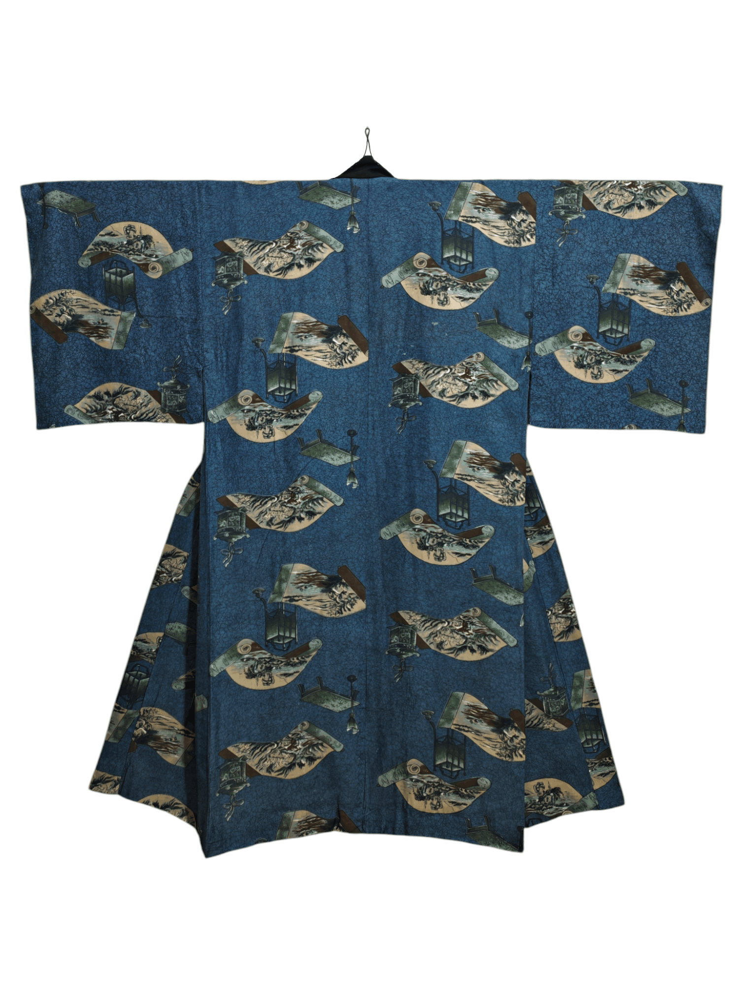 Japanese Brand × Vintage Vintage Japanese Kimono Nagajuban Robe Kimono Dress Size US L / EU 52-54 / 3 - 3 Thumbnail