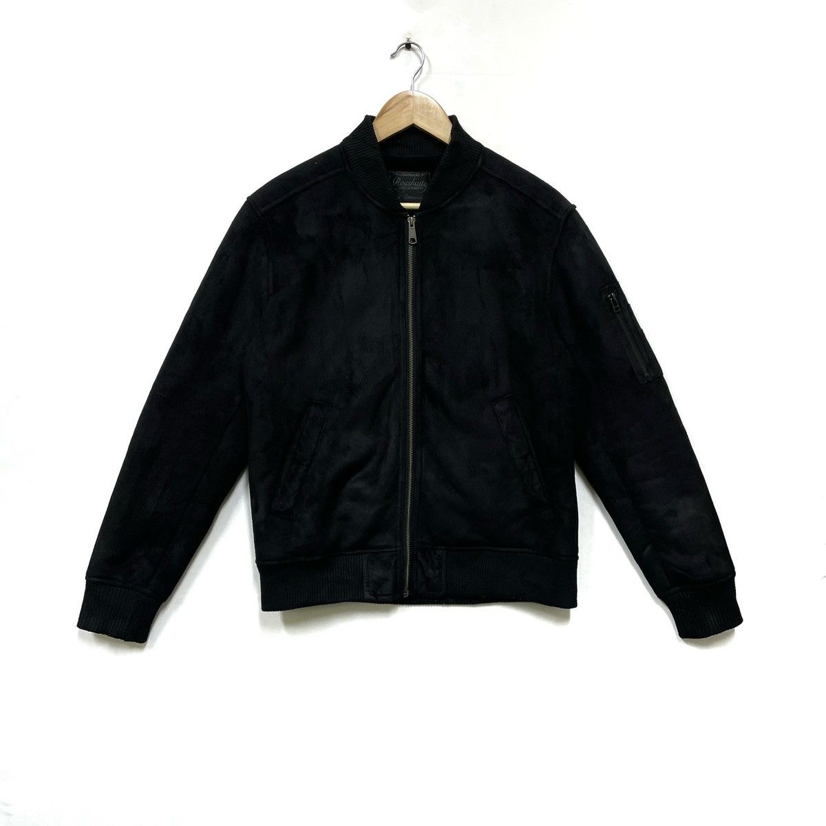 If Six Was Nine × Japanese Brand × Vintage Super Black Shell Garments Bomber Jacket Size US L / EU 52-54 / 3 - 1 Thumbnail