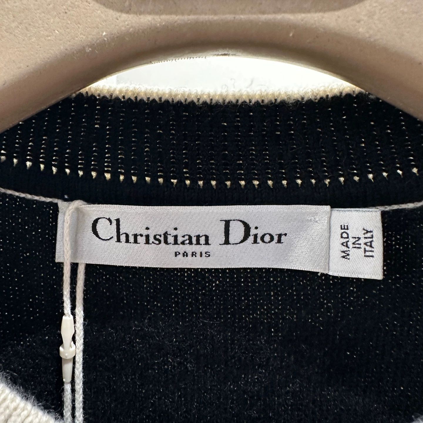 Christian Dior Monsieur Dior apr658 8 slogan cashmere vest 34 Size XS / US 0-2 / IT 36-38 - 3 Thumbnail