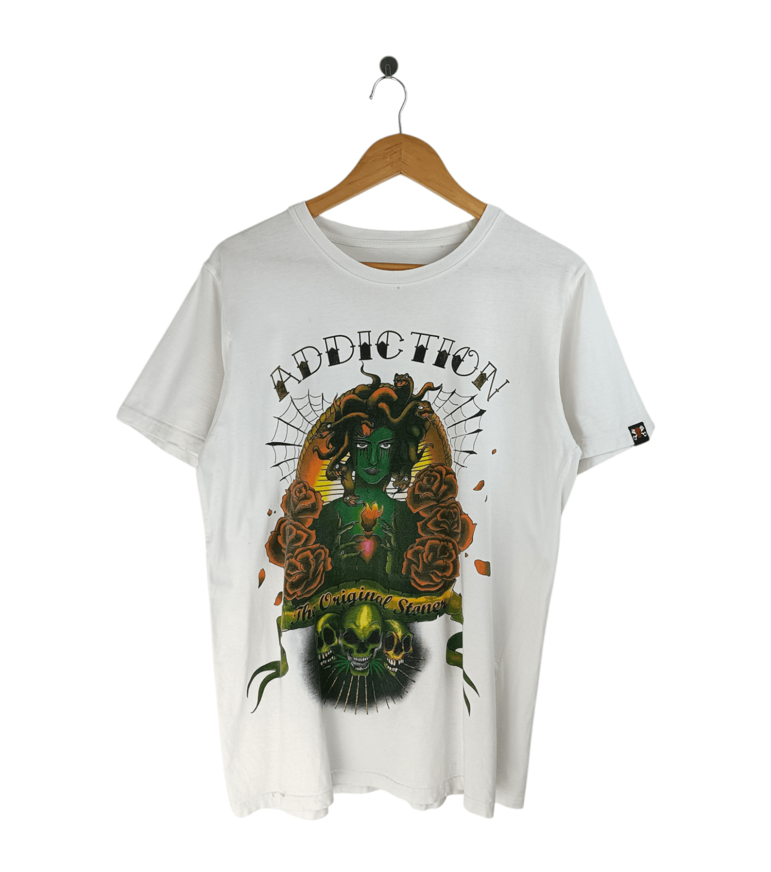 Other VINTAGE Y2K ADDICTION THE ORIGINAL STONER 420 ED HARDY TEE Size US M / EU 48-50 / 2 - 1 Thumbnail