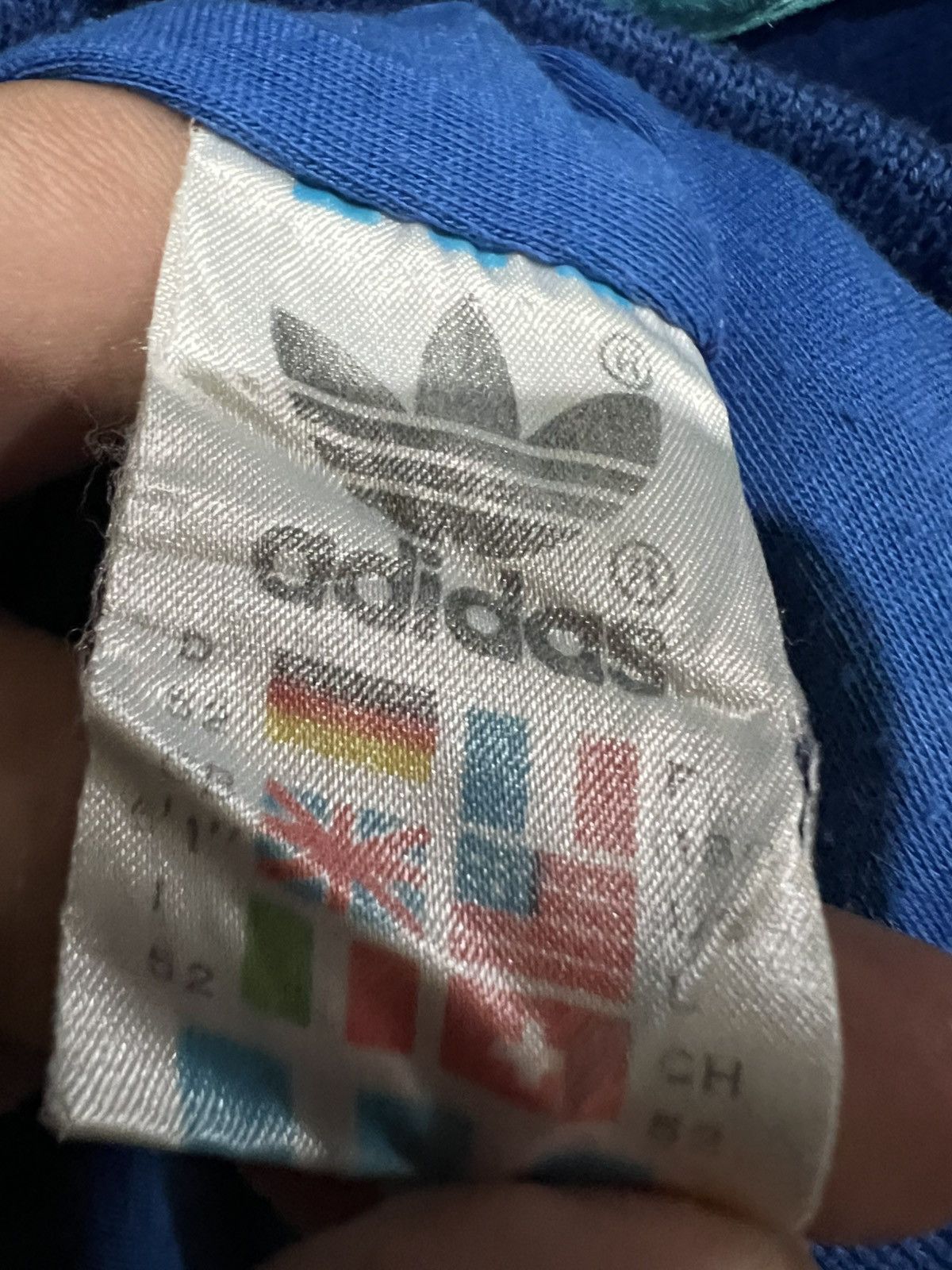 Adidas Vintage 90s Adidas Bloke Core Tracktop Jacket Size US L / EU 52-54 / 3 - 12 Thumbnail